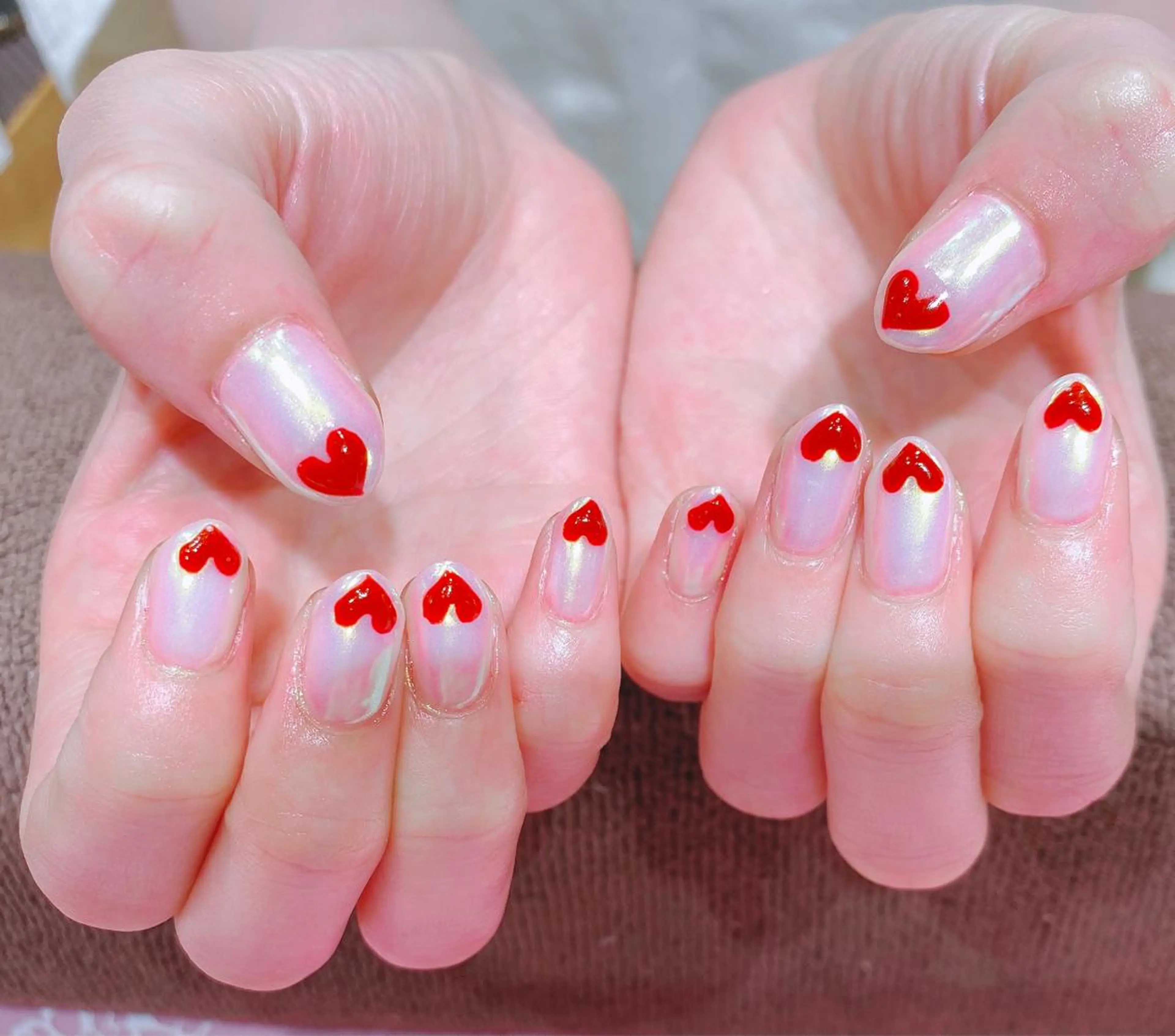 ネイル ハート VIST☆ ｍａｍｉのネイルデザイン