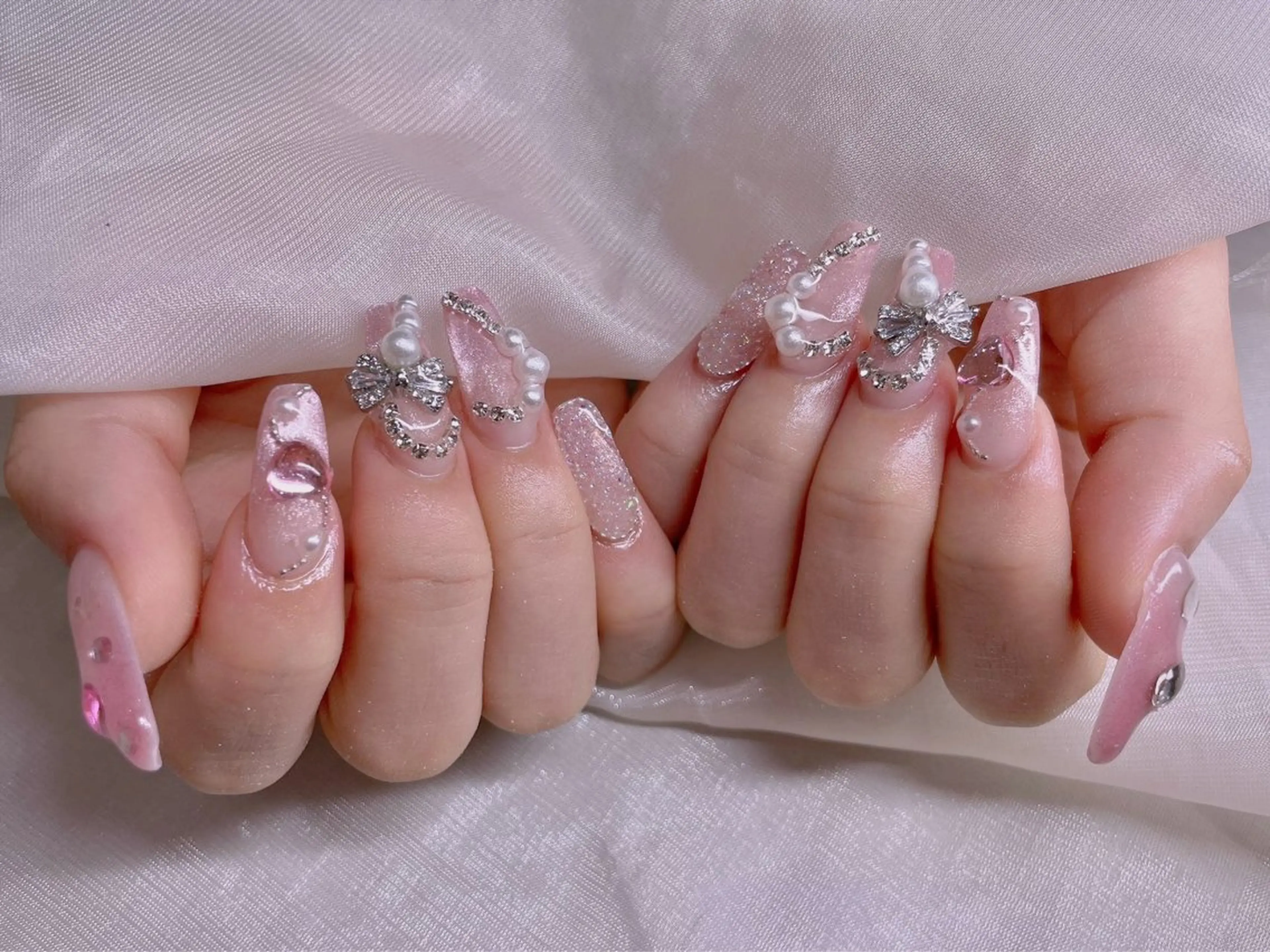 ネイル ハンドネイル 長さだし専門店 M2　rikaのネイルデザイン