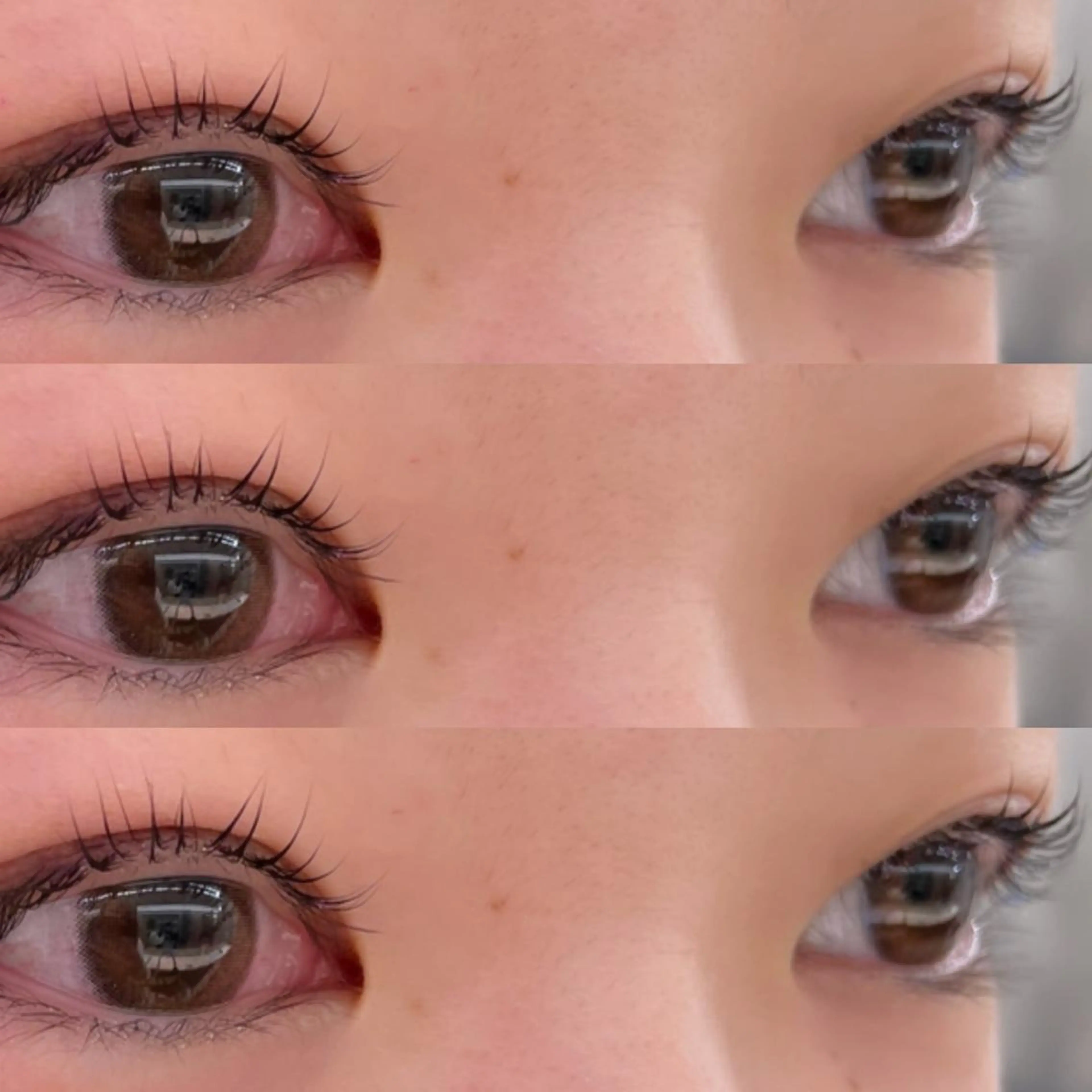 マツエク・マツパ 一重×まつ毛パーマ 束感まつ毛/ネイル/ LED♥KIRARAのマツエク・マツパデザイン