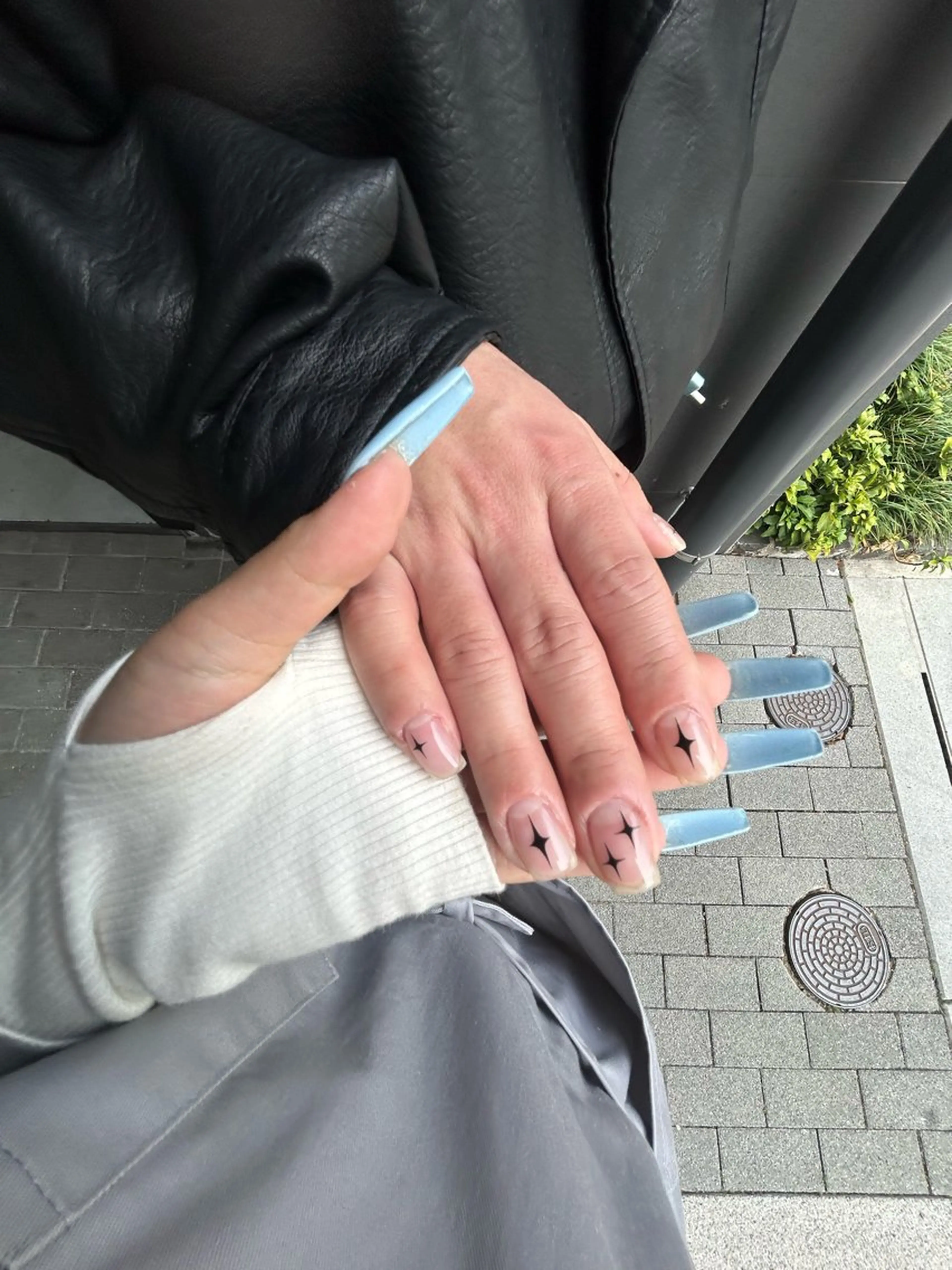 メンズ ネイル ワンカラーネイル Mネイル 名駅本店所属・枇杷 百華のネイルデザイン