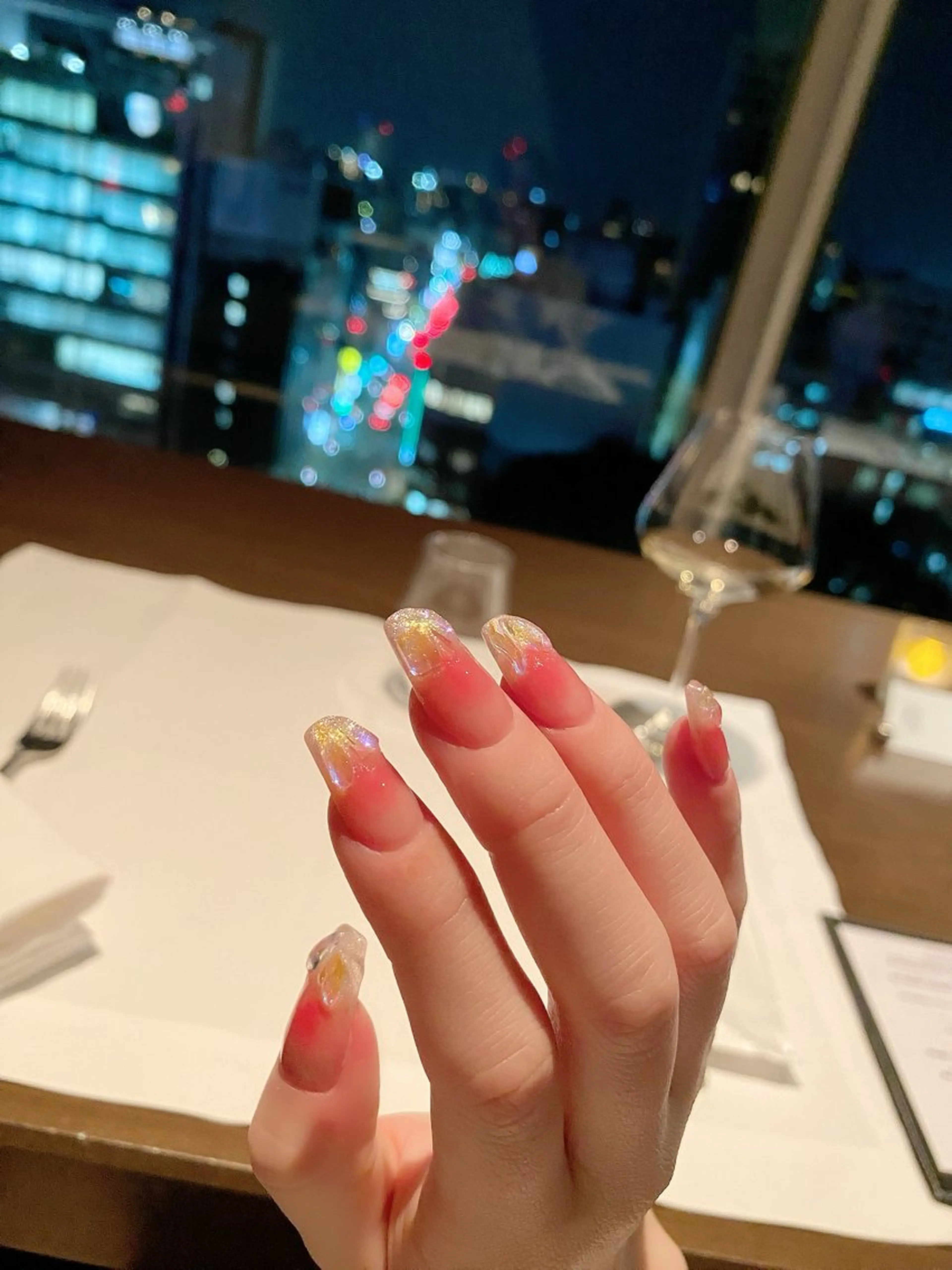 ネイル ハンドネイル ＫＥＩ nail🎀 ガーリーネイル🧸のネイルデザイン