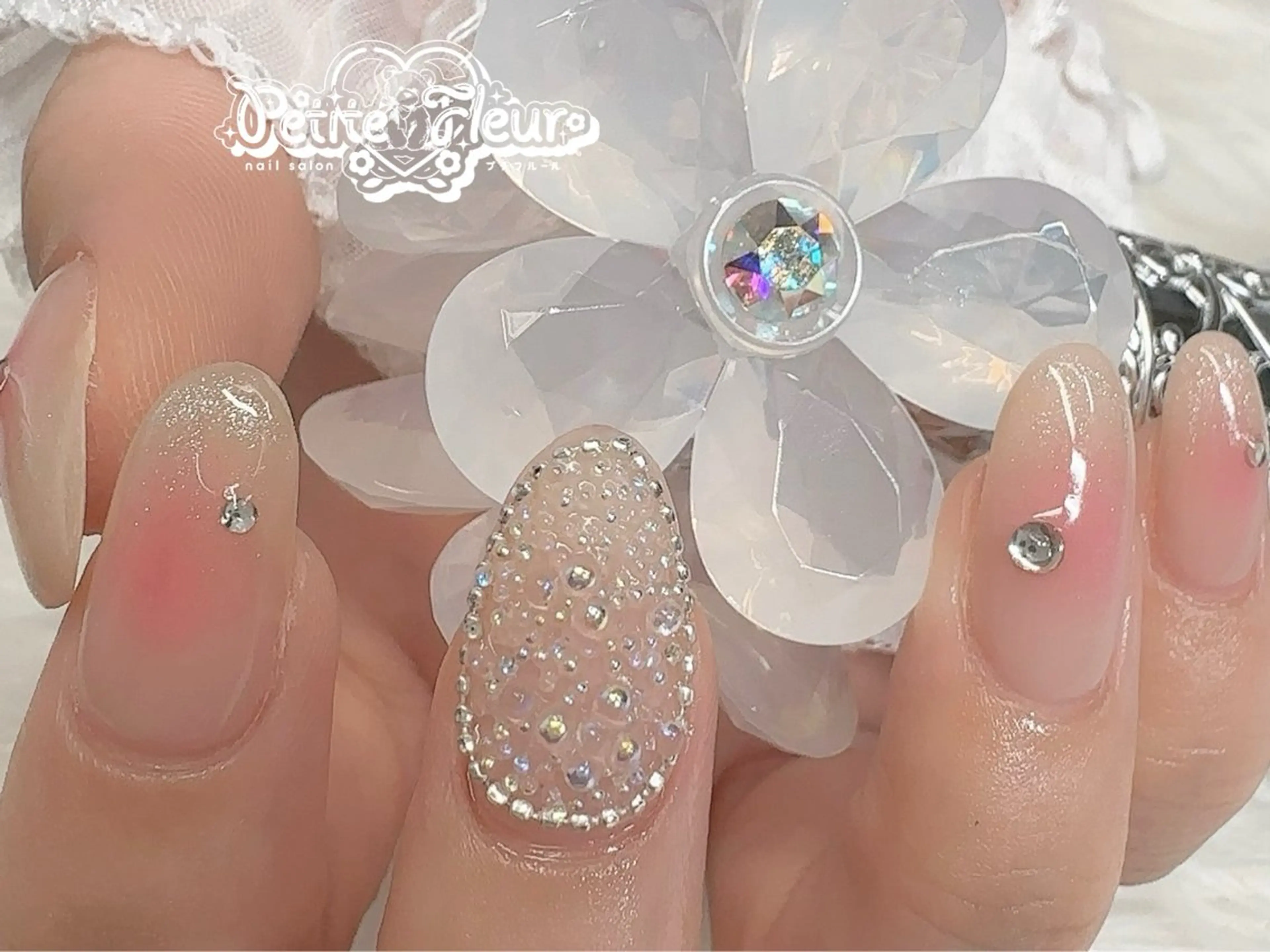 ネイル ハンドネイル ❁⃘*。Petite fleur❁⃘*りさのネイルデザイン