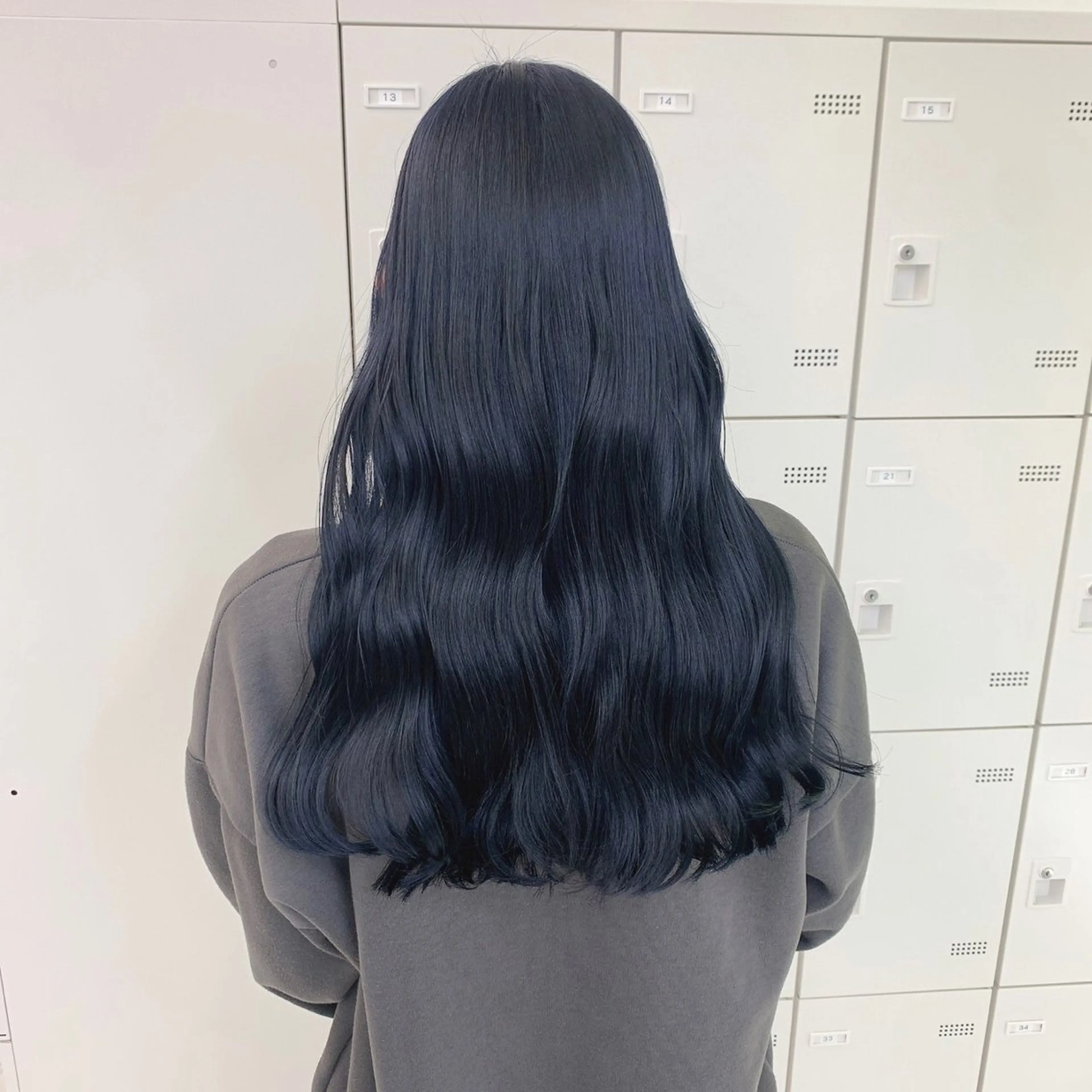 ロング カラー ヘアアレンジ 🪞official FRUITS渋谷🩰のヘアスタイル