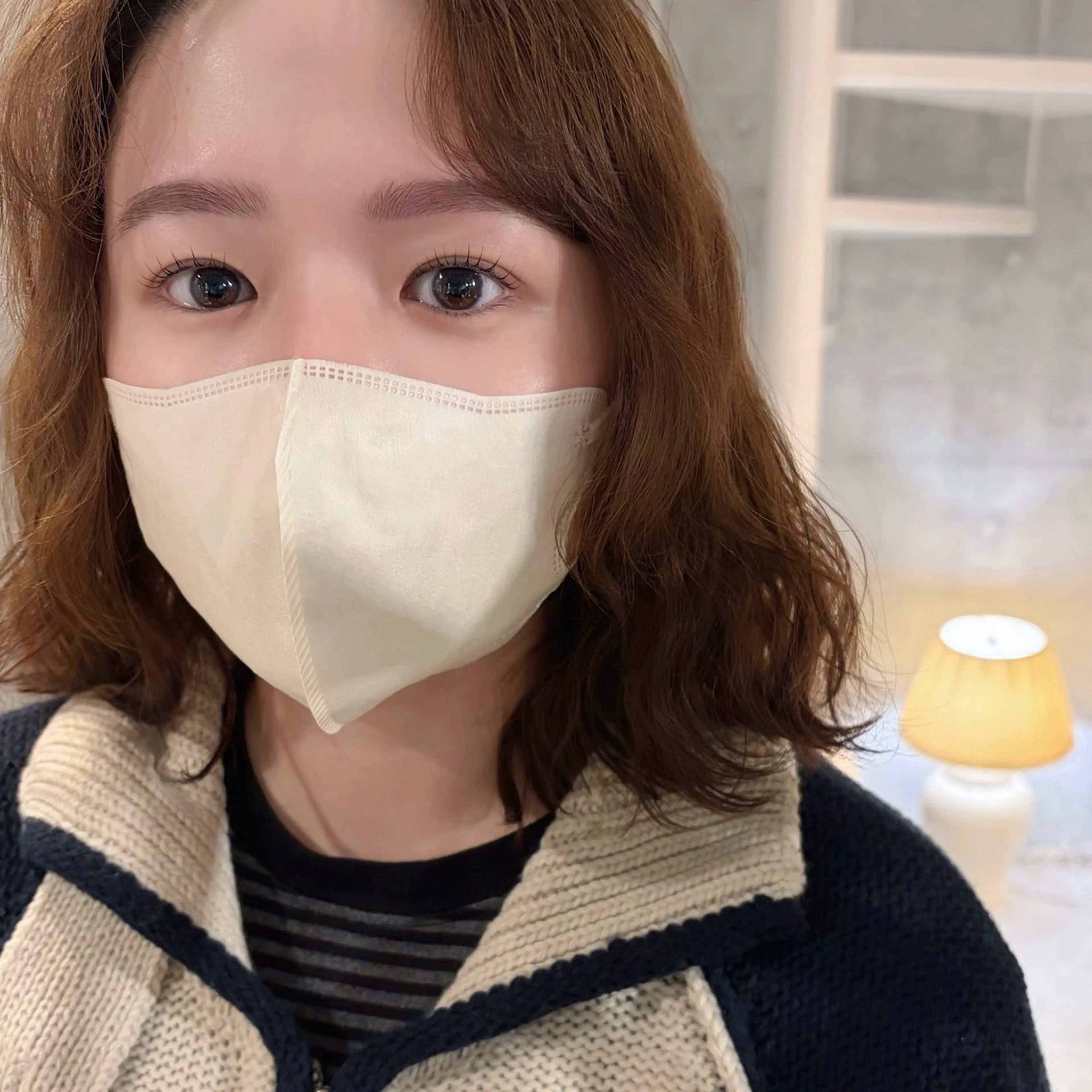 マツエク・マツパ ナチュラル まつげパーマ 一重×まつ毛パーマ マツパ アイブロウが得意◎ 荻野栞のマツエク・マツパデザイン