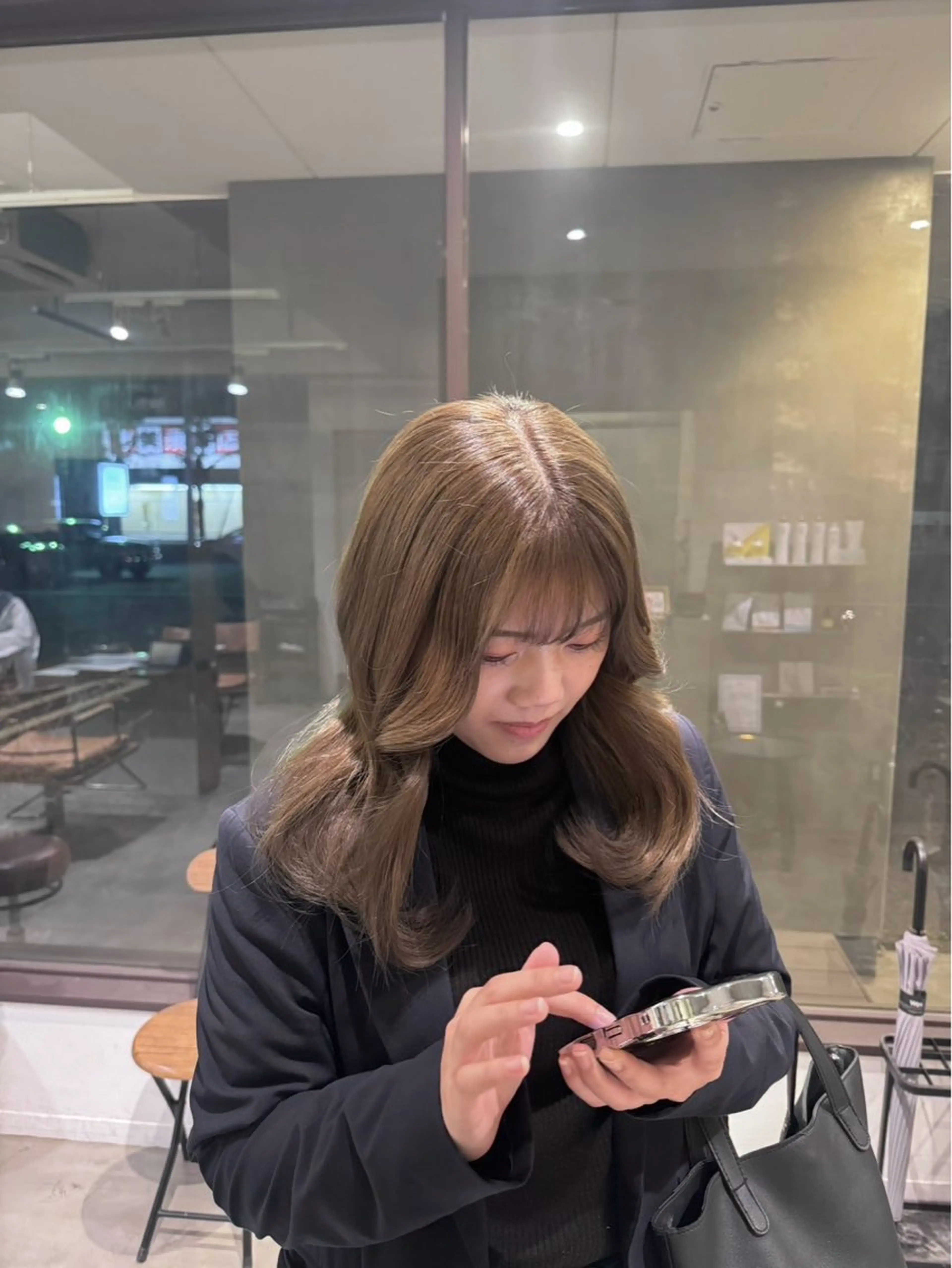 ミディアム カラー tote. さくらのヘアスタイル