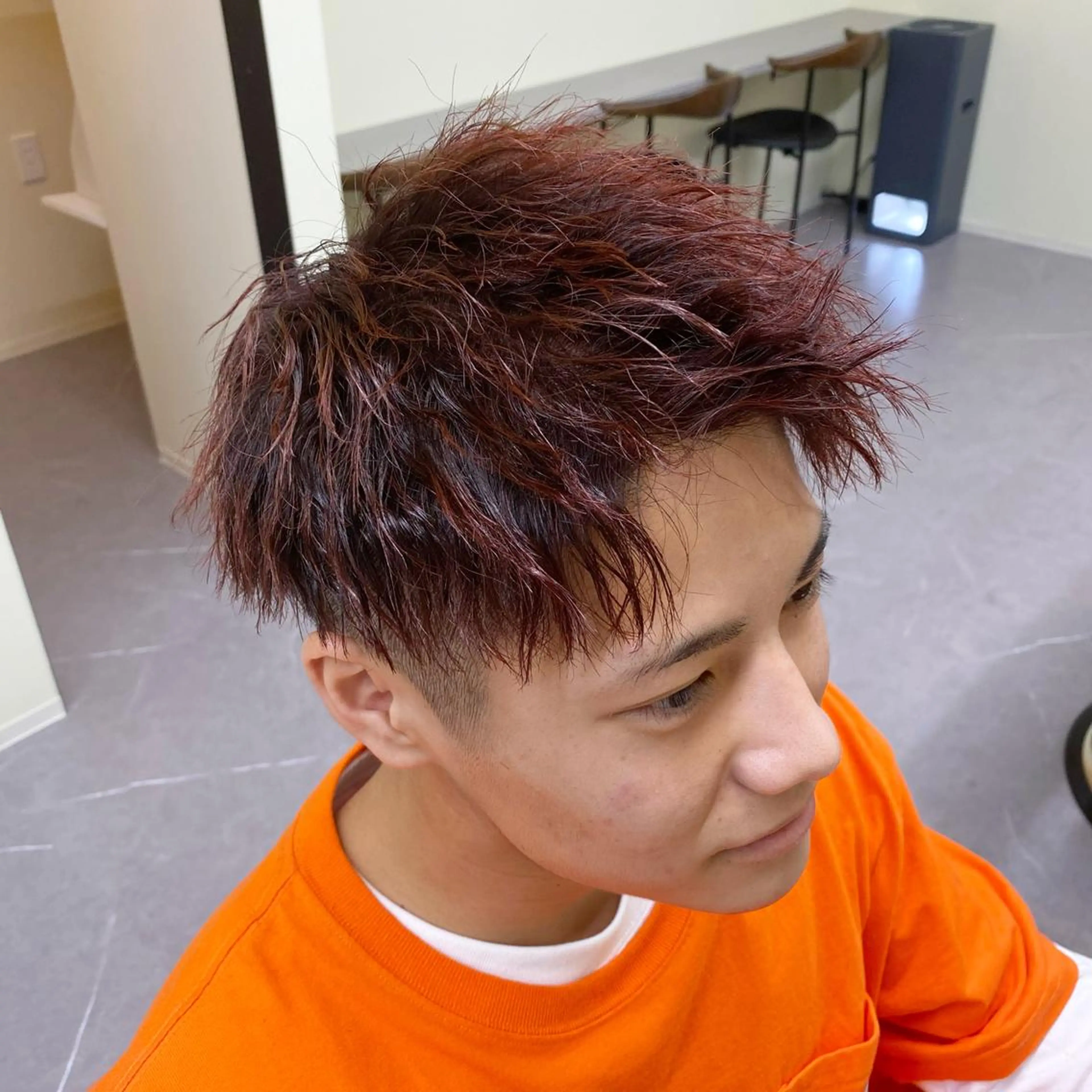 メンズ メンズパーマ メンズツイストパーマ ツイストパーマ beauty: beast 大名店のヘアスタイル