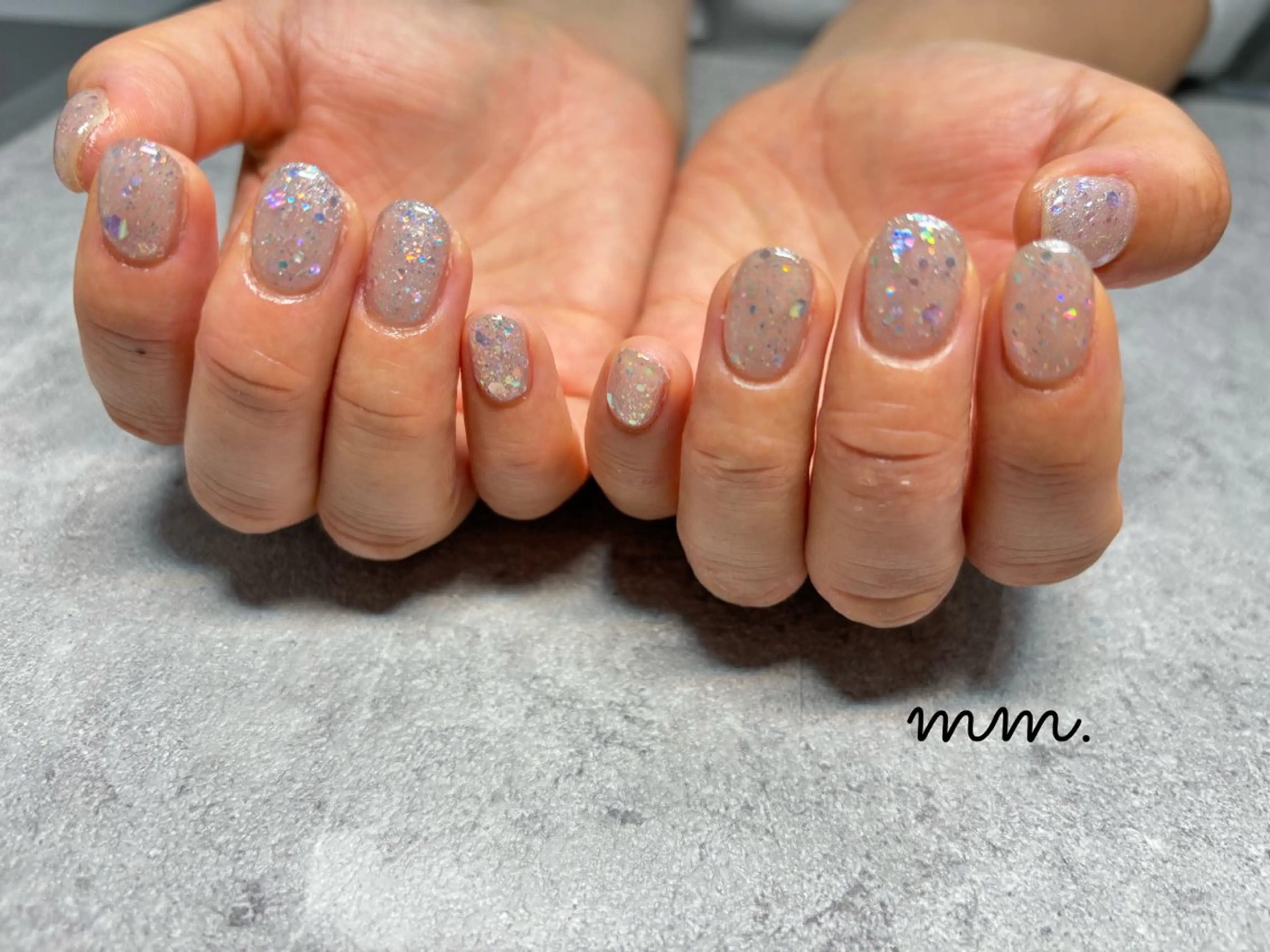 ネイル キラキラネイル ラメ(グリッター) ワンカラーネイル ハンドネイル mm. ✨Ayuna✨のネイルデザイン