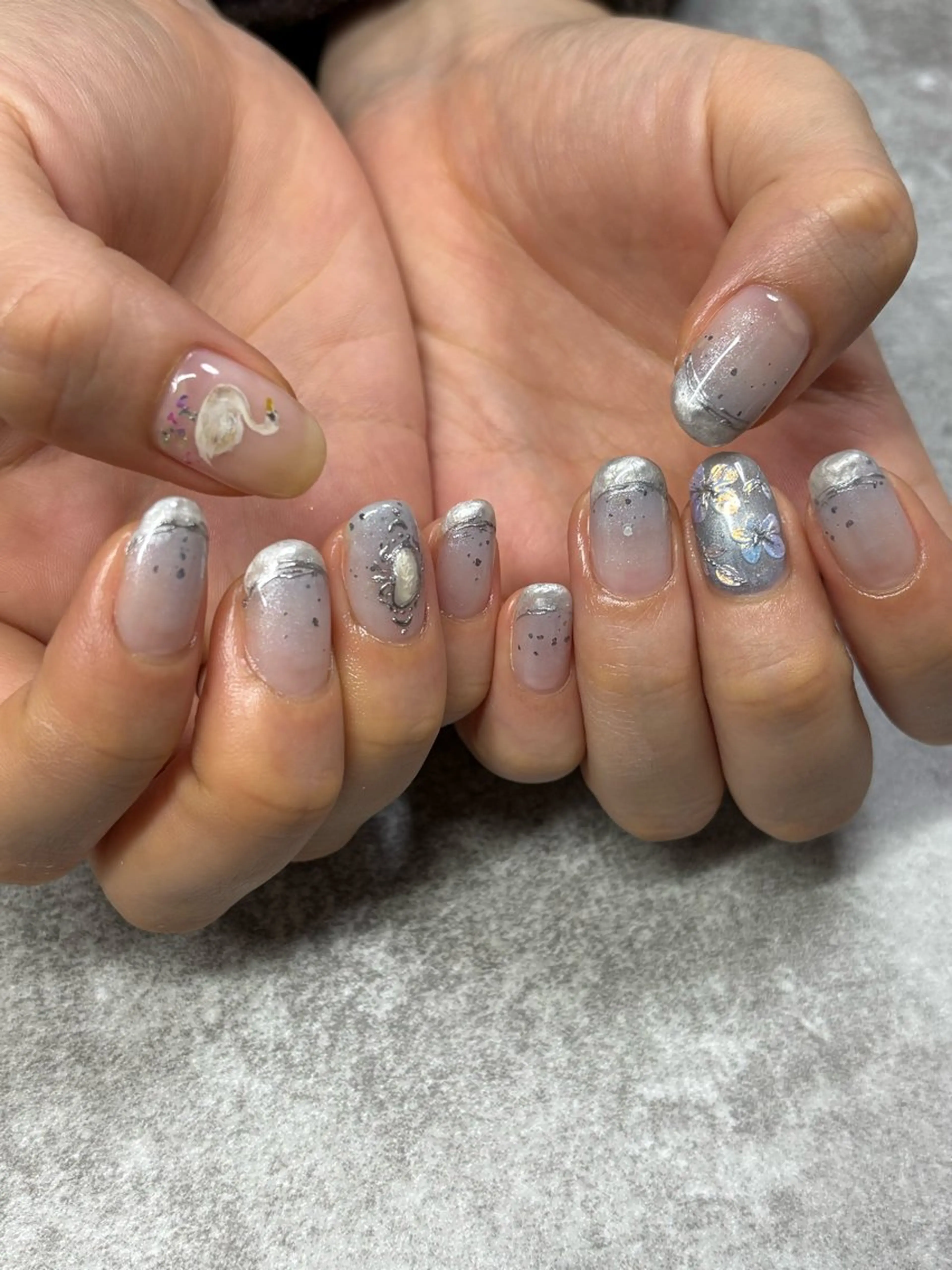 ネイル ハンドネイル FIORITURA Maikoのネイルデザイン