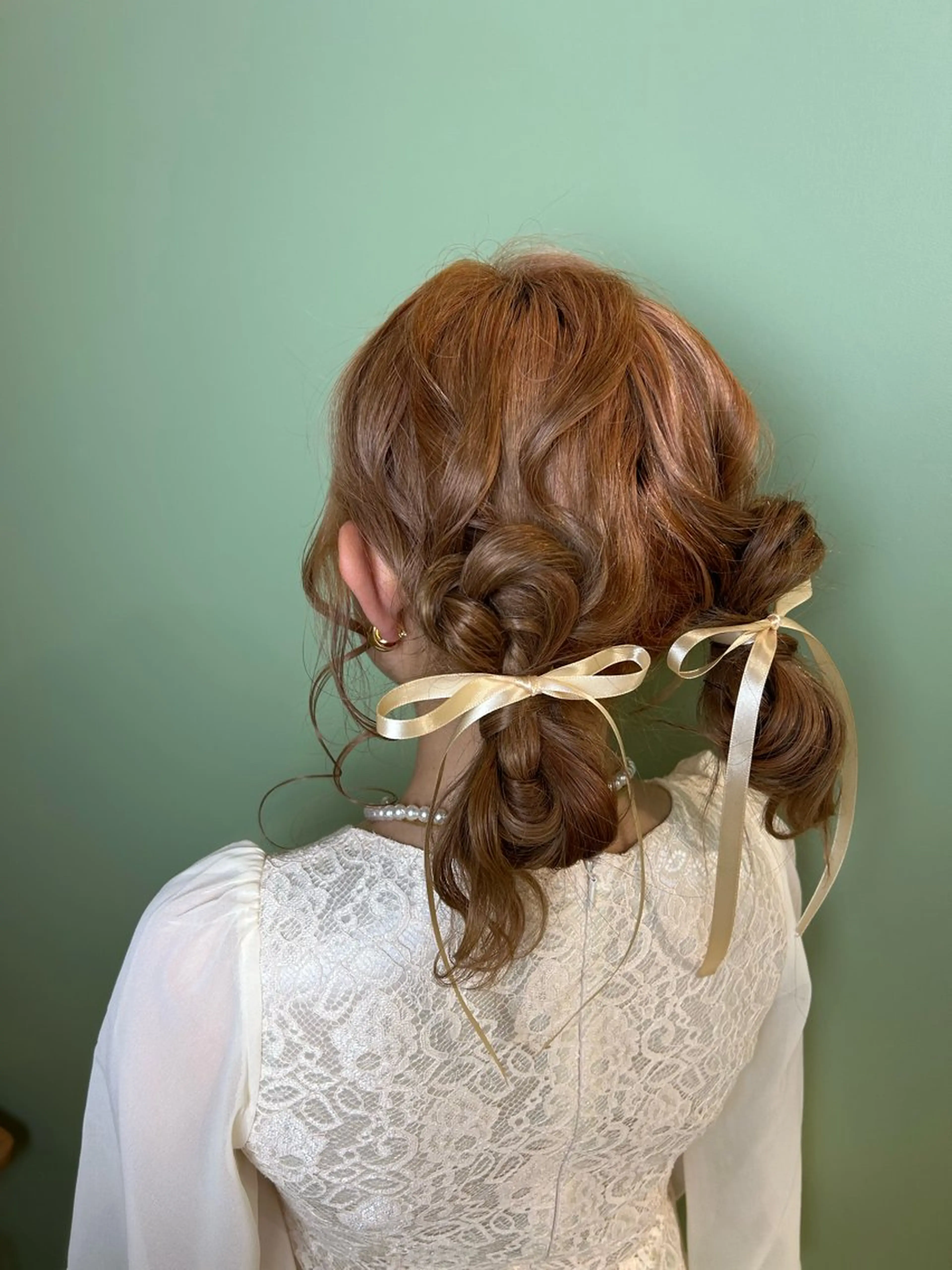 ヘアアレンジ 一條 乃亜のヘアスタイル