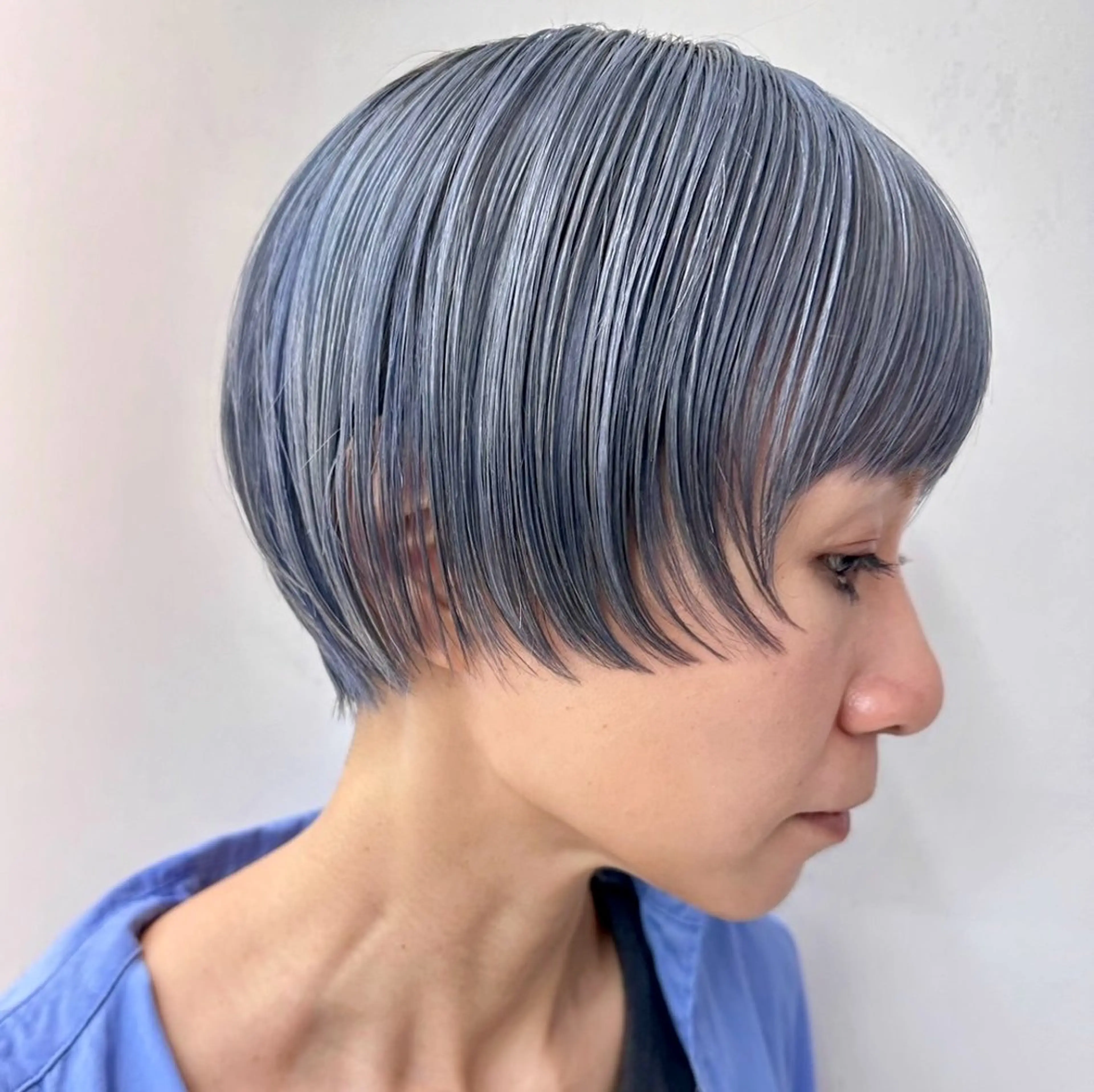 ショート カラー カット ヘアカラー ハイトーンカラー/ さらさのヘアスタイル