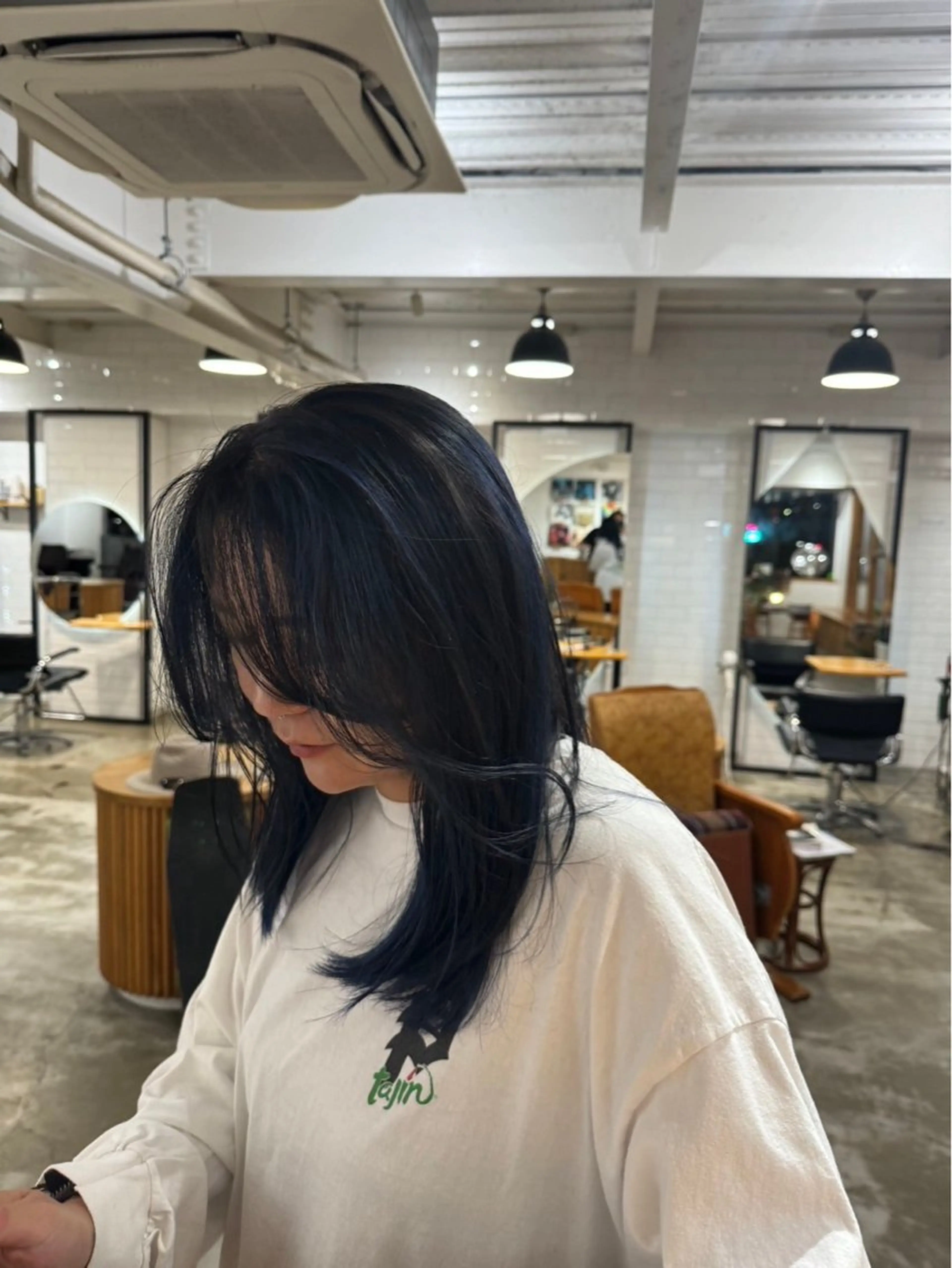 ロング KOU×北谷× BY MY SIDEのヘアスタイル