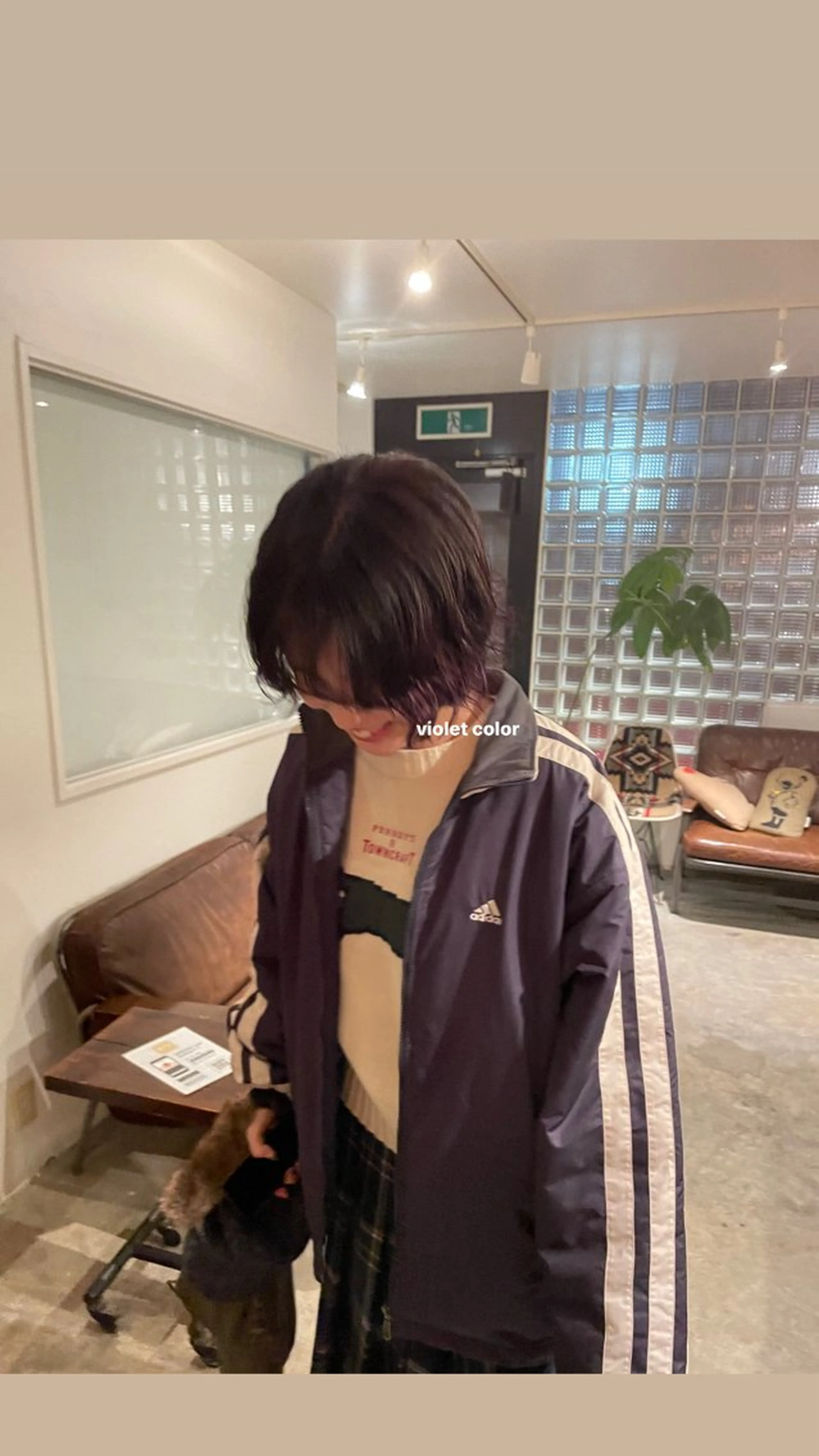 ショート カラー パーマ MARIO HAIR DESIGN所属・艶カラー/カット 🌒Ameriのヘアスタイル