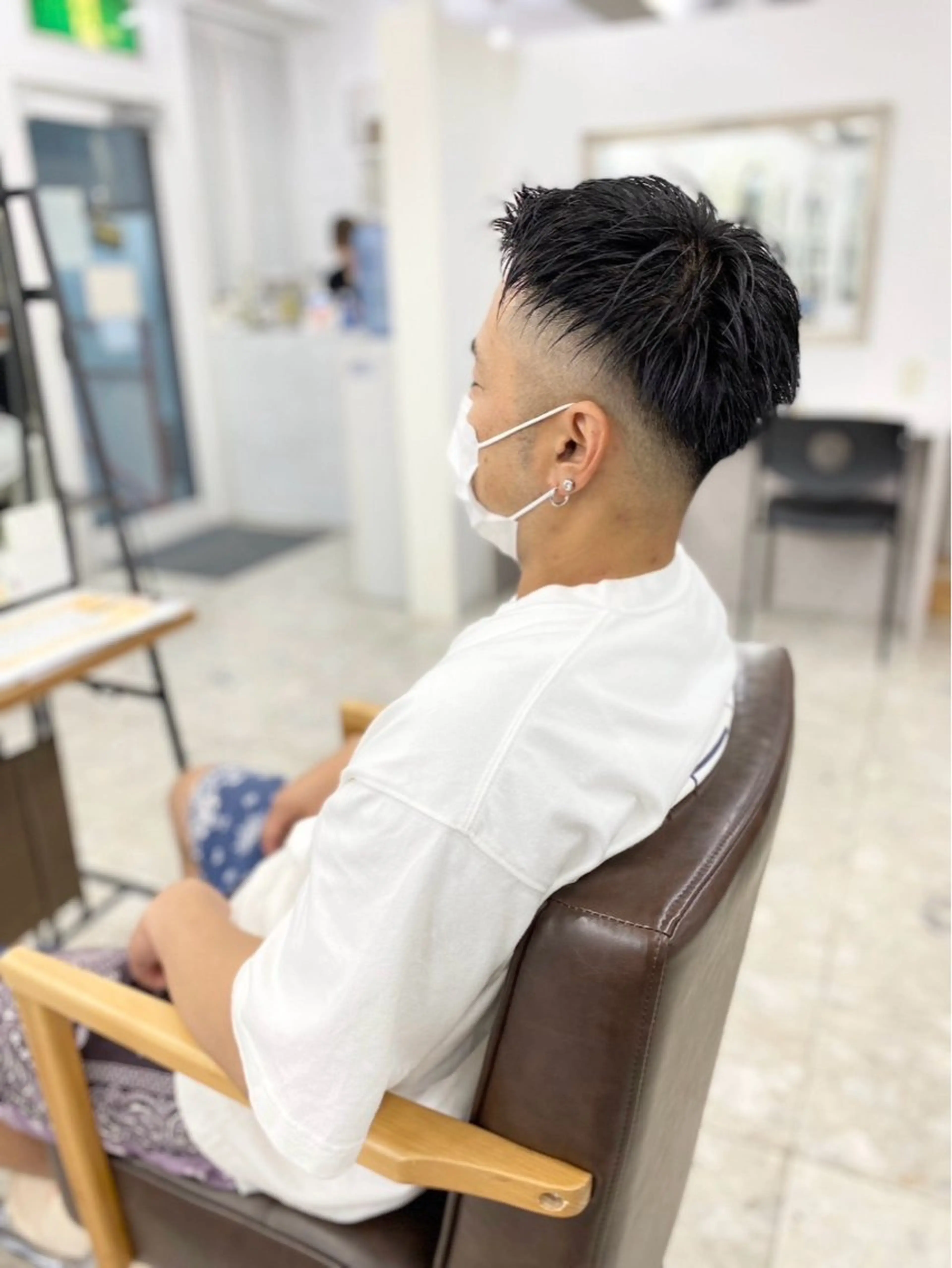 ショート メンズ 🧸縮毛矯正特化 金澤 彩香🎀のヘアスタイル