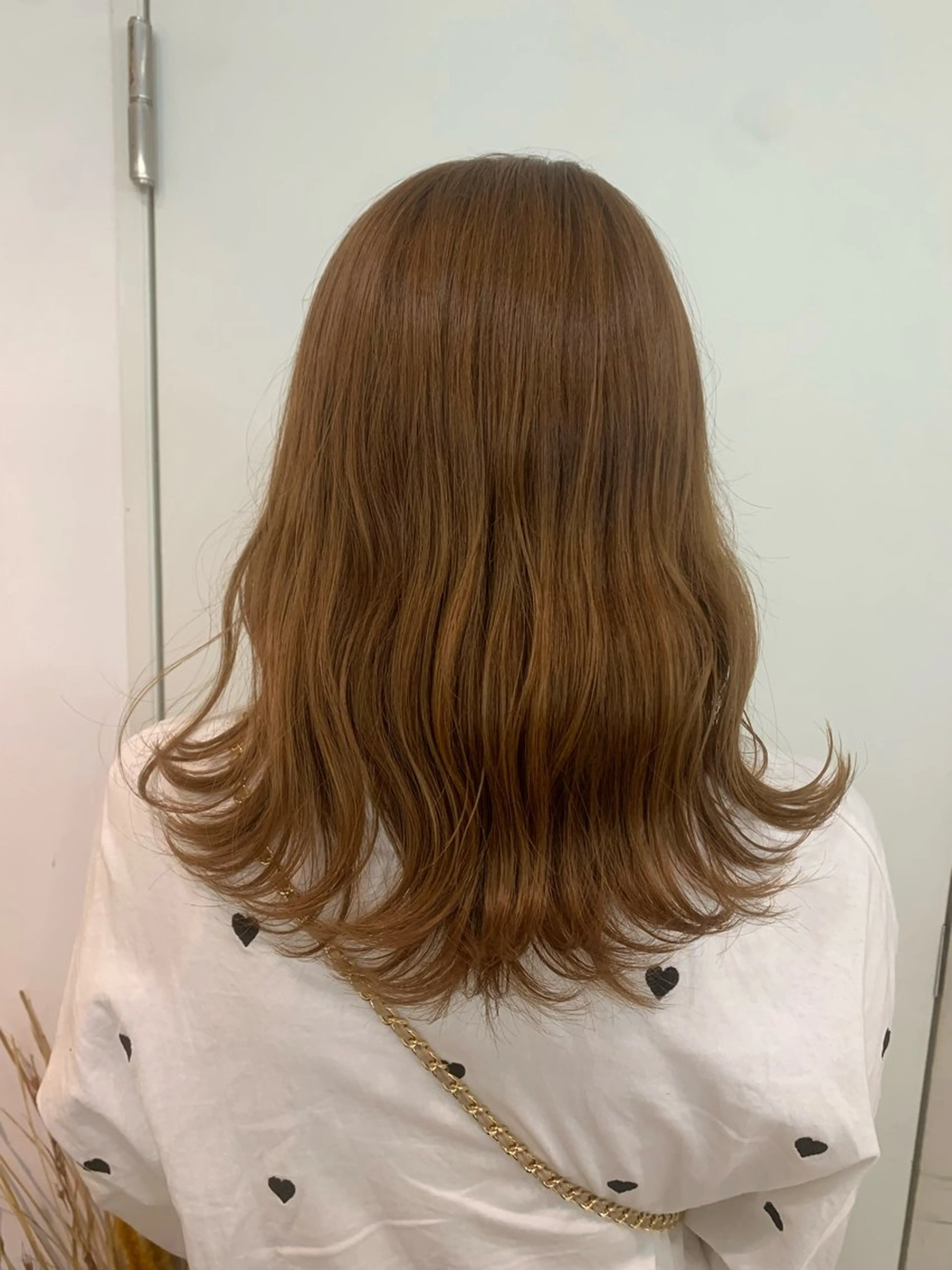 ミディアム 室谷 ゆりあのヘアスタイル