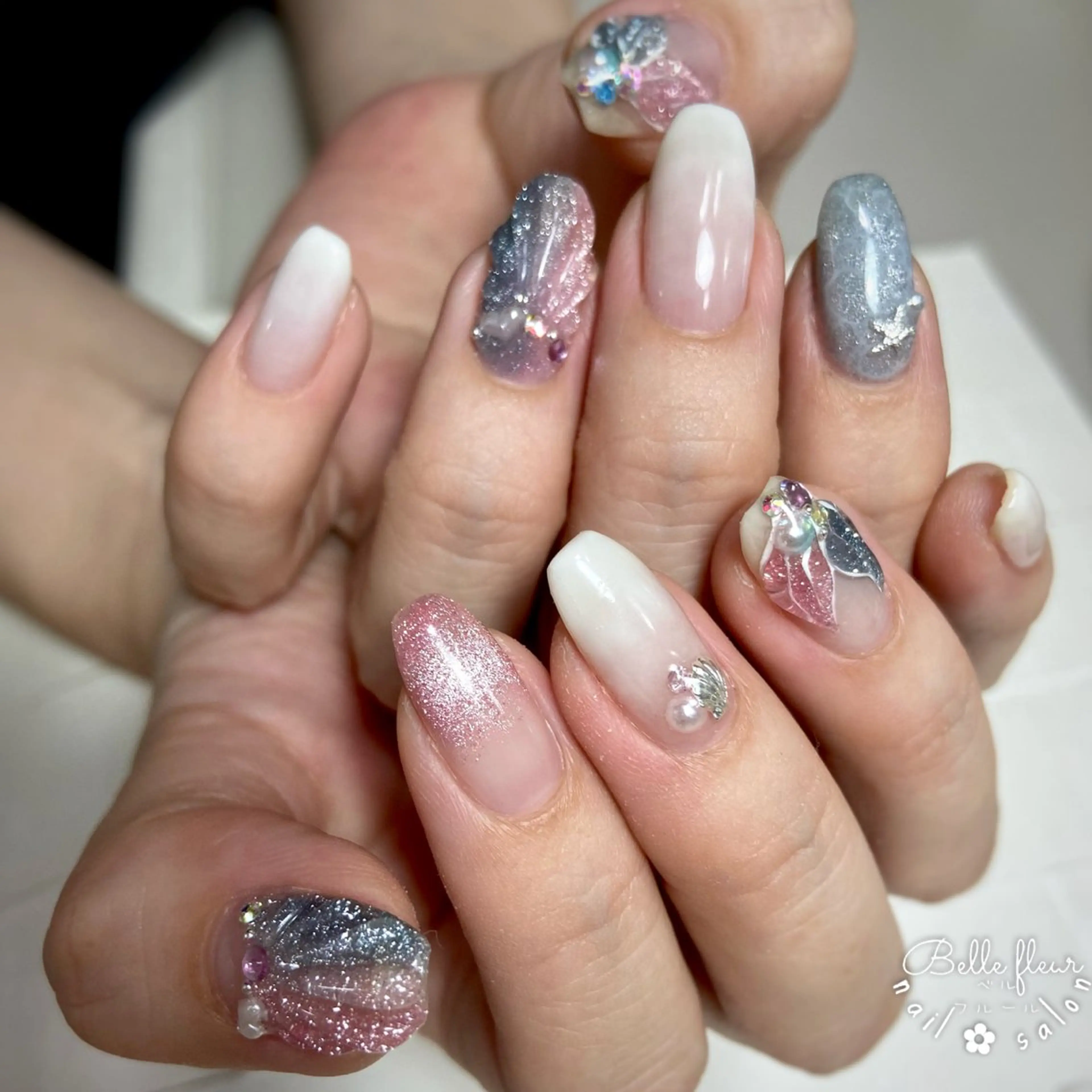 ネイル ﾈｲﾙｻﾛﾝ Bellefleurのネイルデザイン