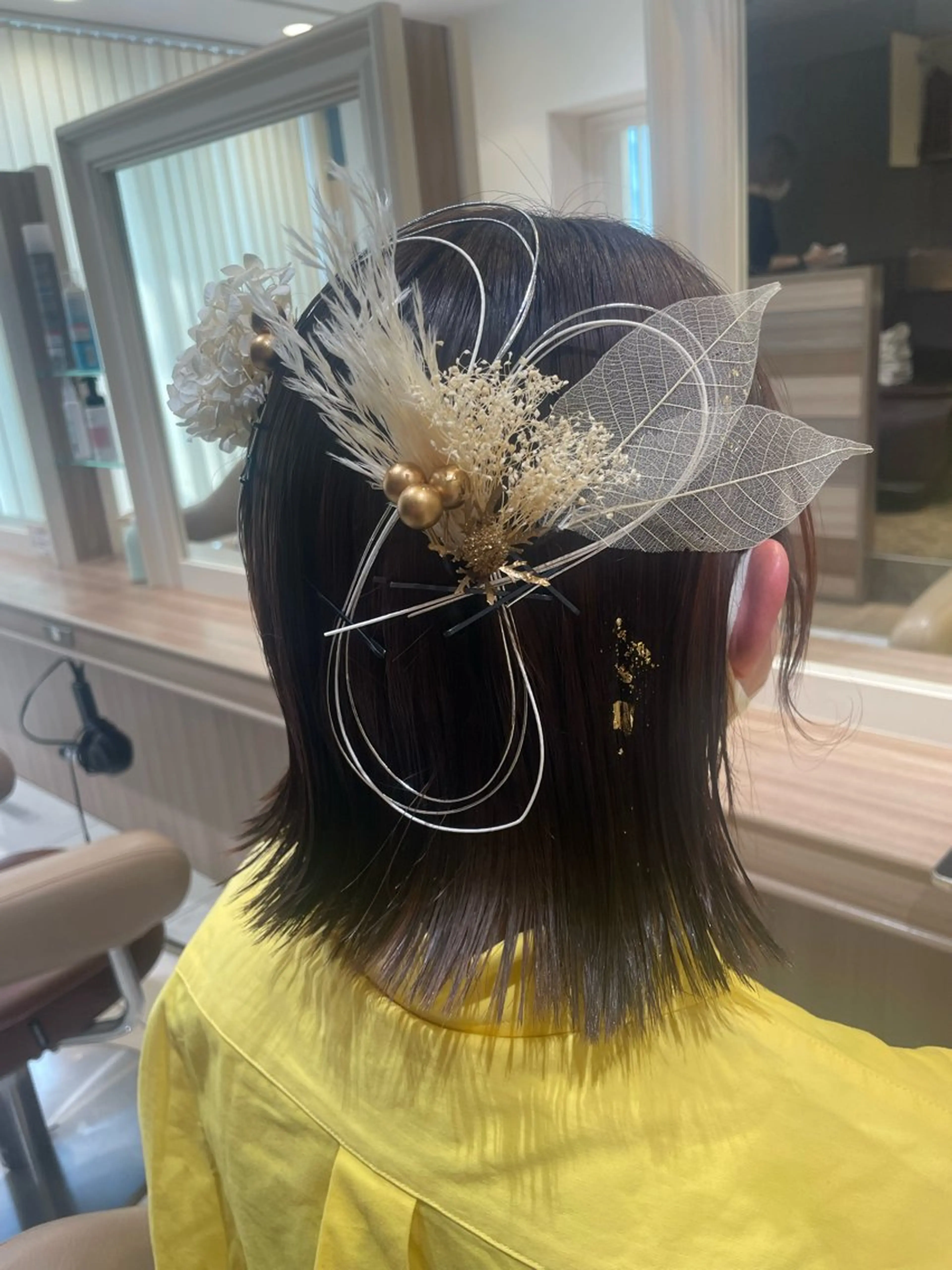 ショート ヘアアレンジ 韓国ヘアメイク🎀/ 縮毛矯正✨山本媛香のヘアスタイル