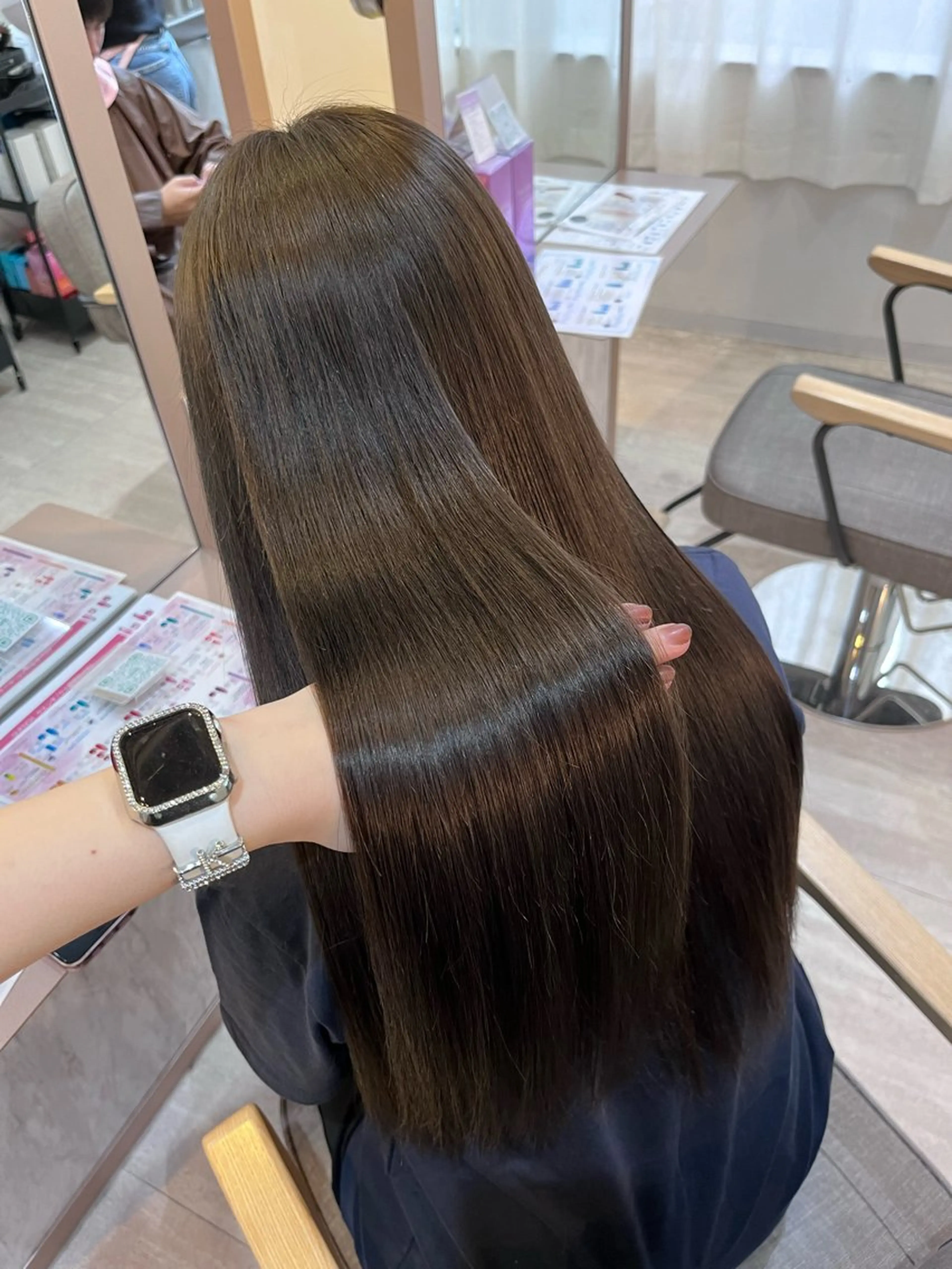 【残り1名様限定❣️】縮毛矯正🪄癖やうねりなどが気になる方にオススメ！サラサラで艶々に🫧の写真