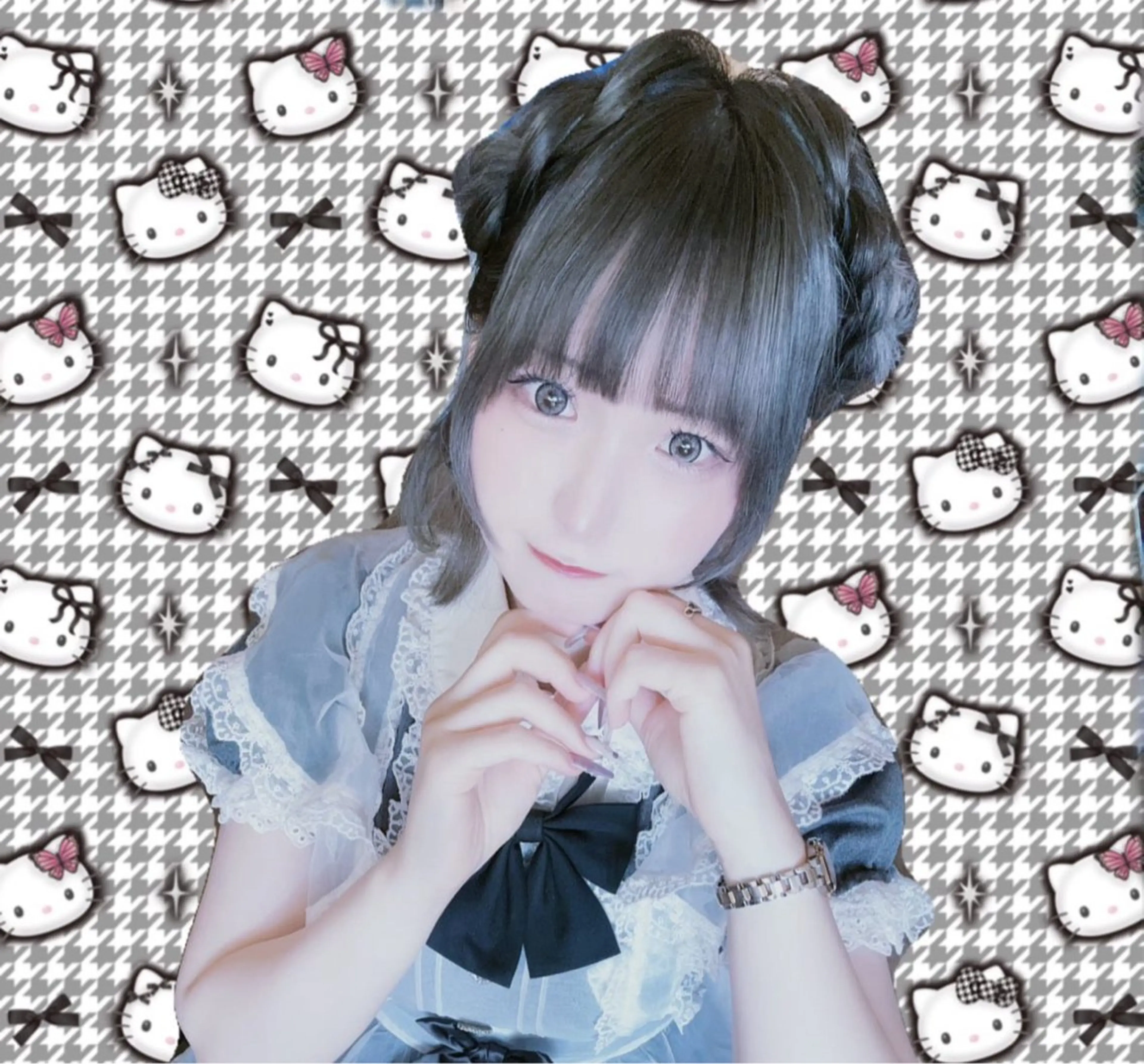 ミディアム ヘアアレンジ 🐩🎀ness / ルリ🔮🍓のヘアスタイル