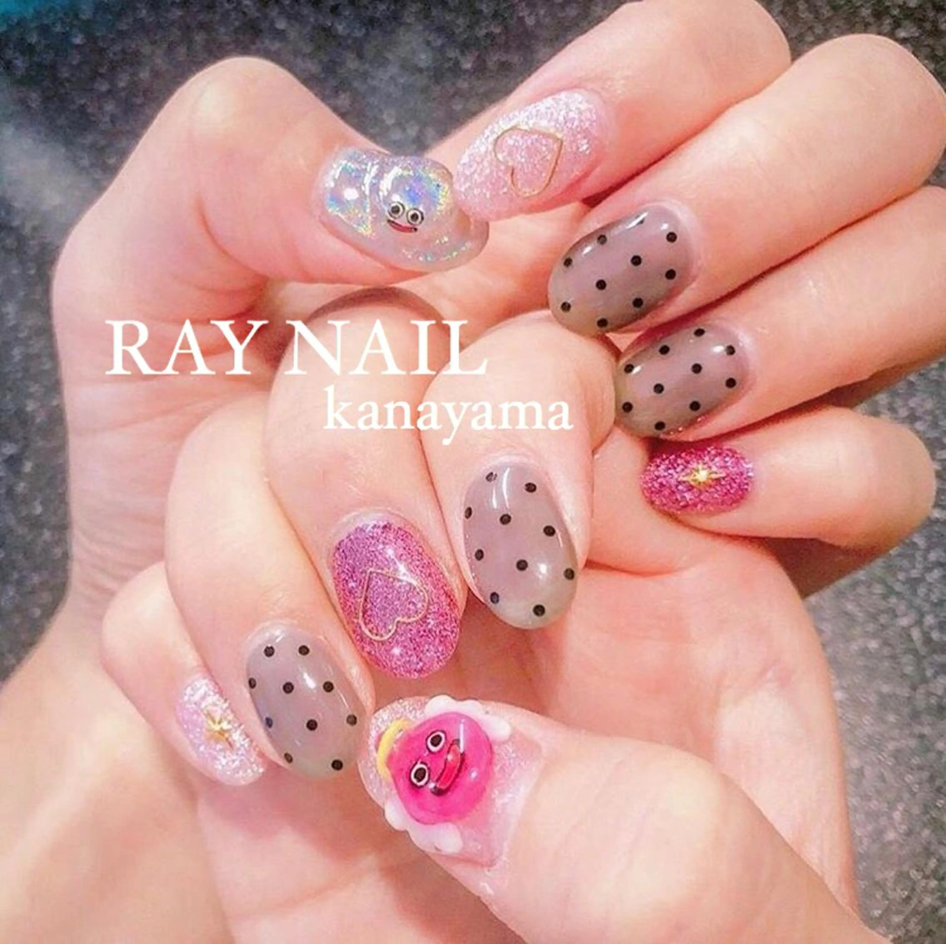 ネイル Arowa 伊田のネイルデザイン