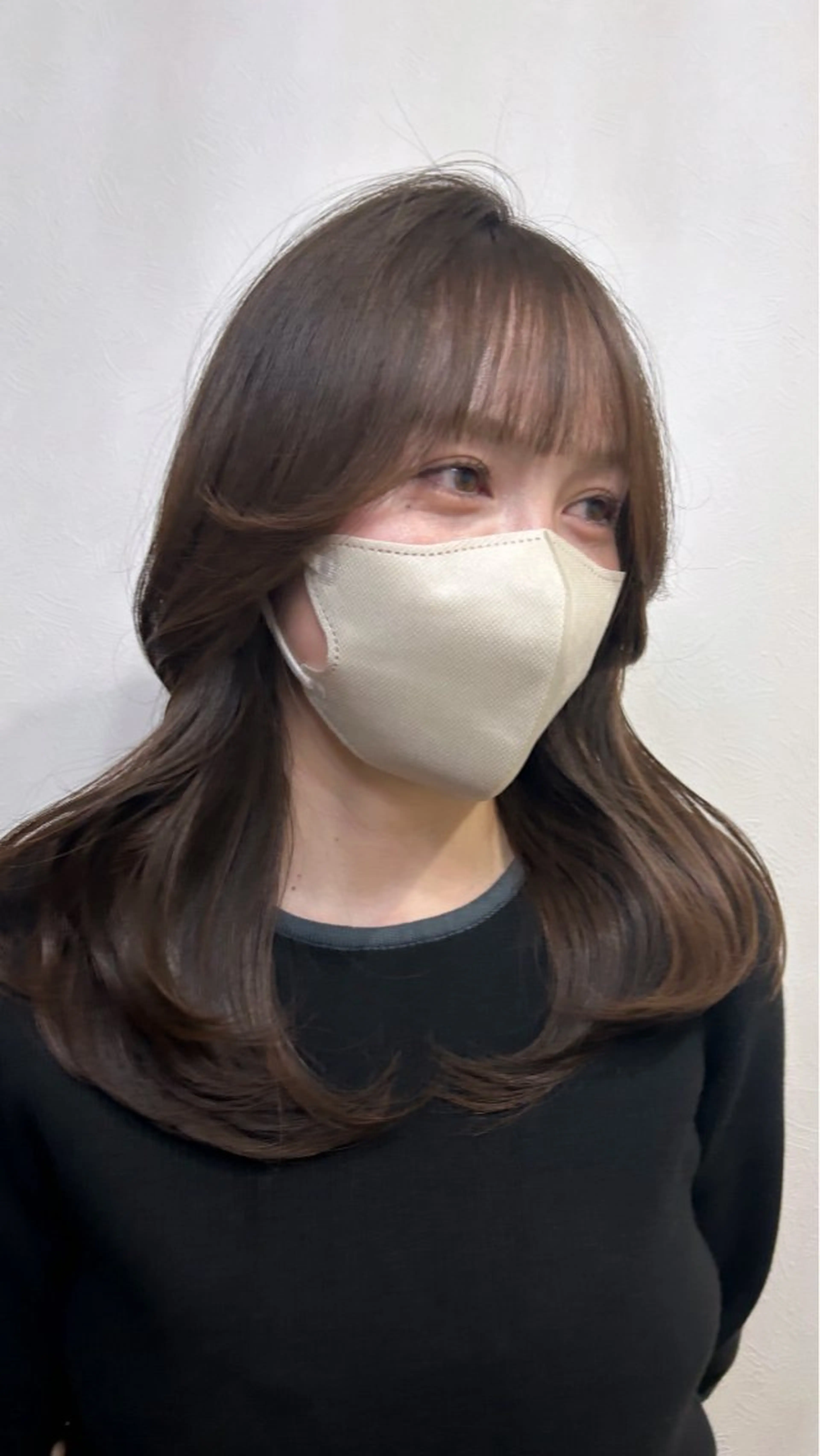 ロング カット ヘアカラー トリートメント 剣持友希/ifh iizuka/高崎のヘアスタイル