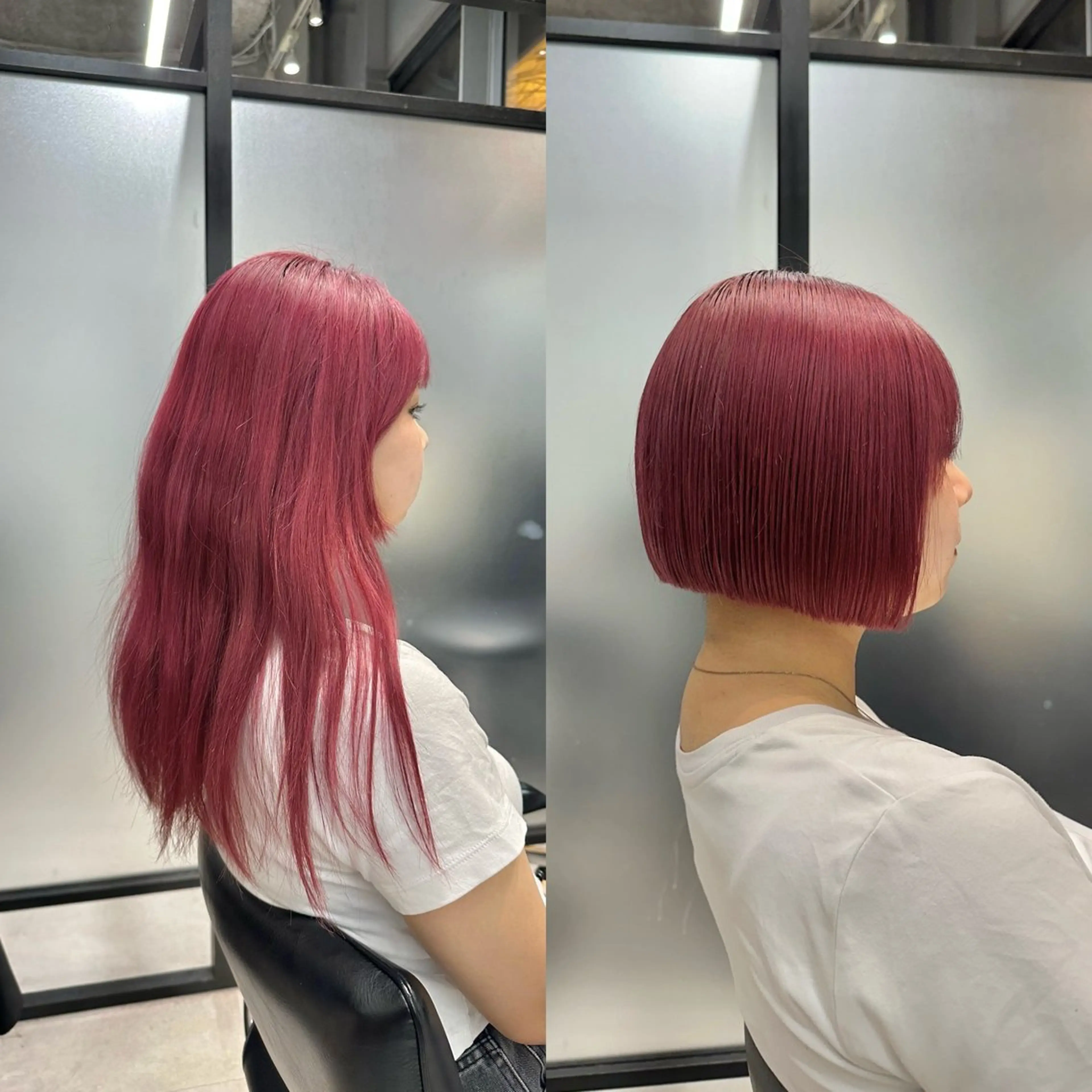 ショート SALOWIN心斎橋Suite店所属・洗っても取れない 髪質改善|OJIROのヘアスタイル