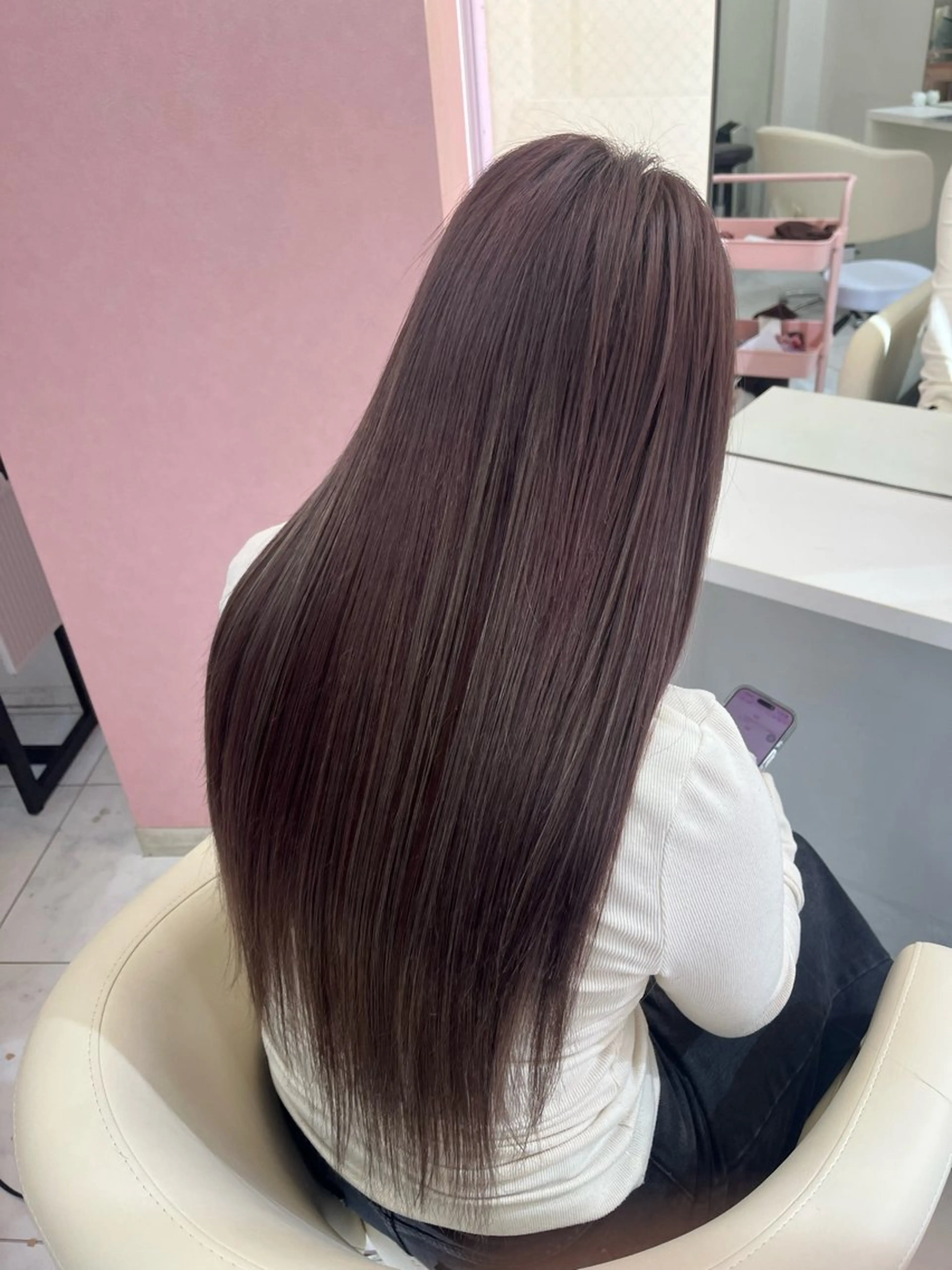 ロング エクステ エクステ M.O.D shibuya店所属・シールエクステ /まる🐺/渋谷のヘアスタイル