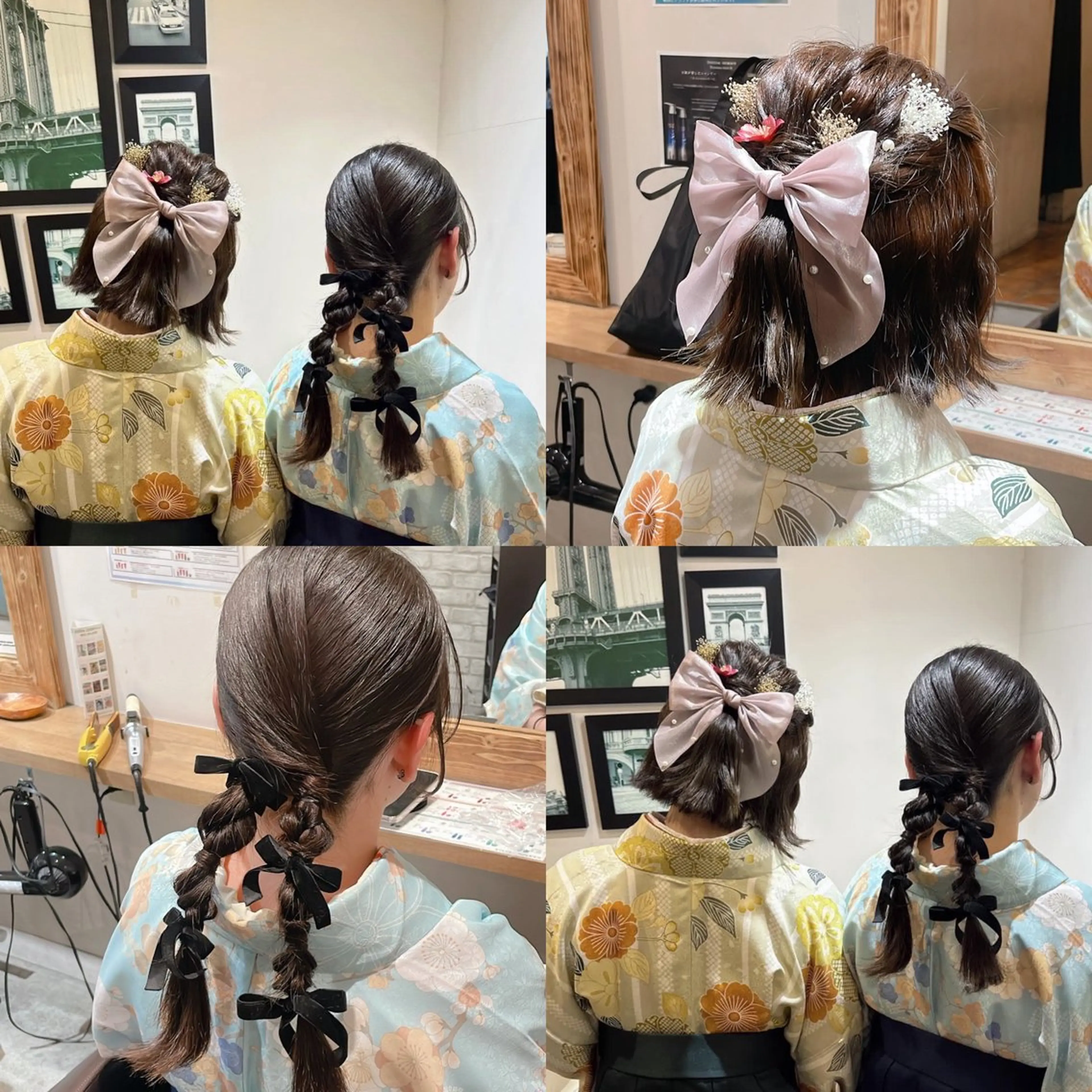 ミディアム ヘアセット Minami. 🩵 再現性特化ヘアのヘアスタイル