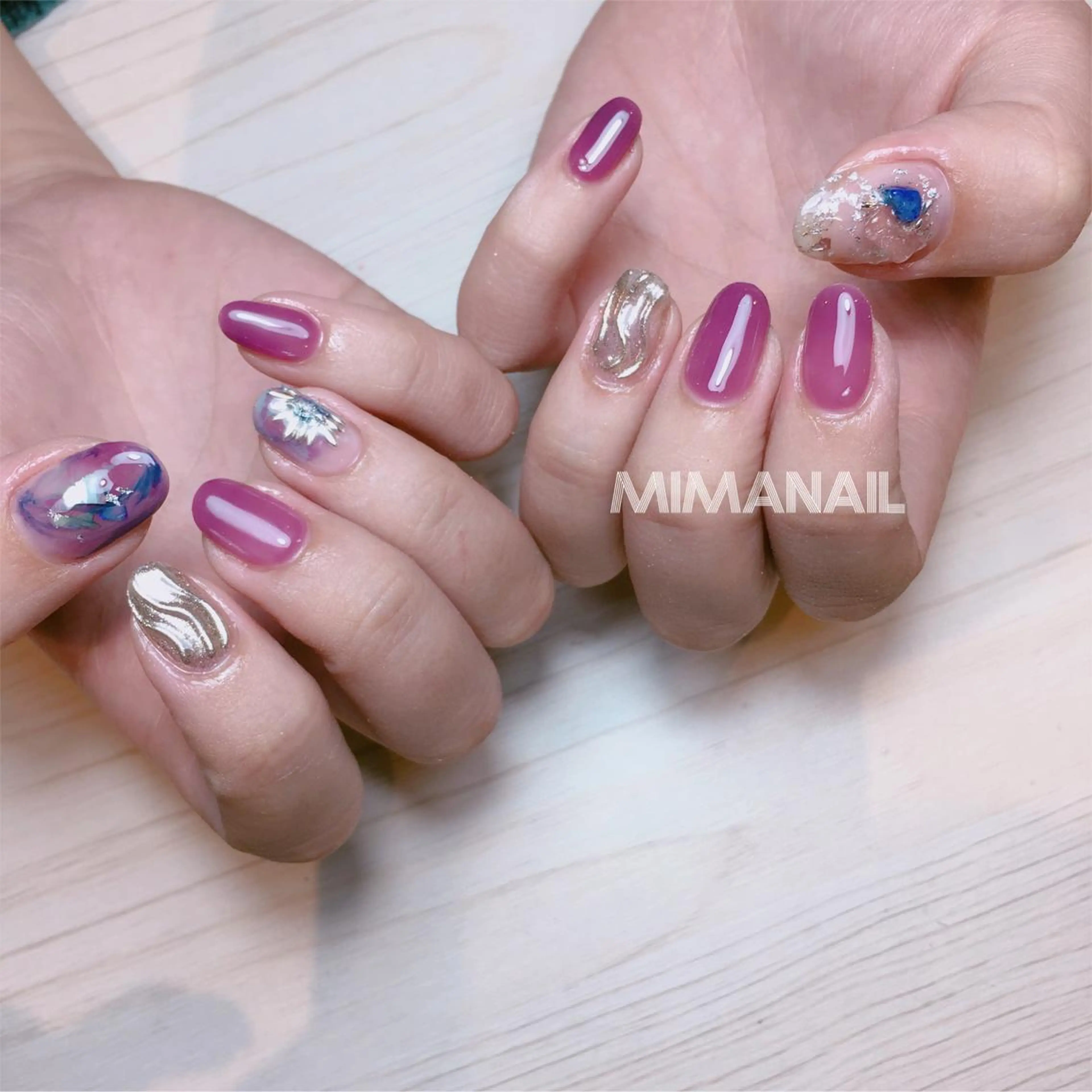 ネイル mima nailのネイルデザイン