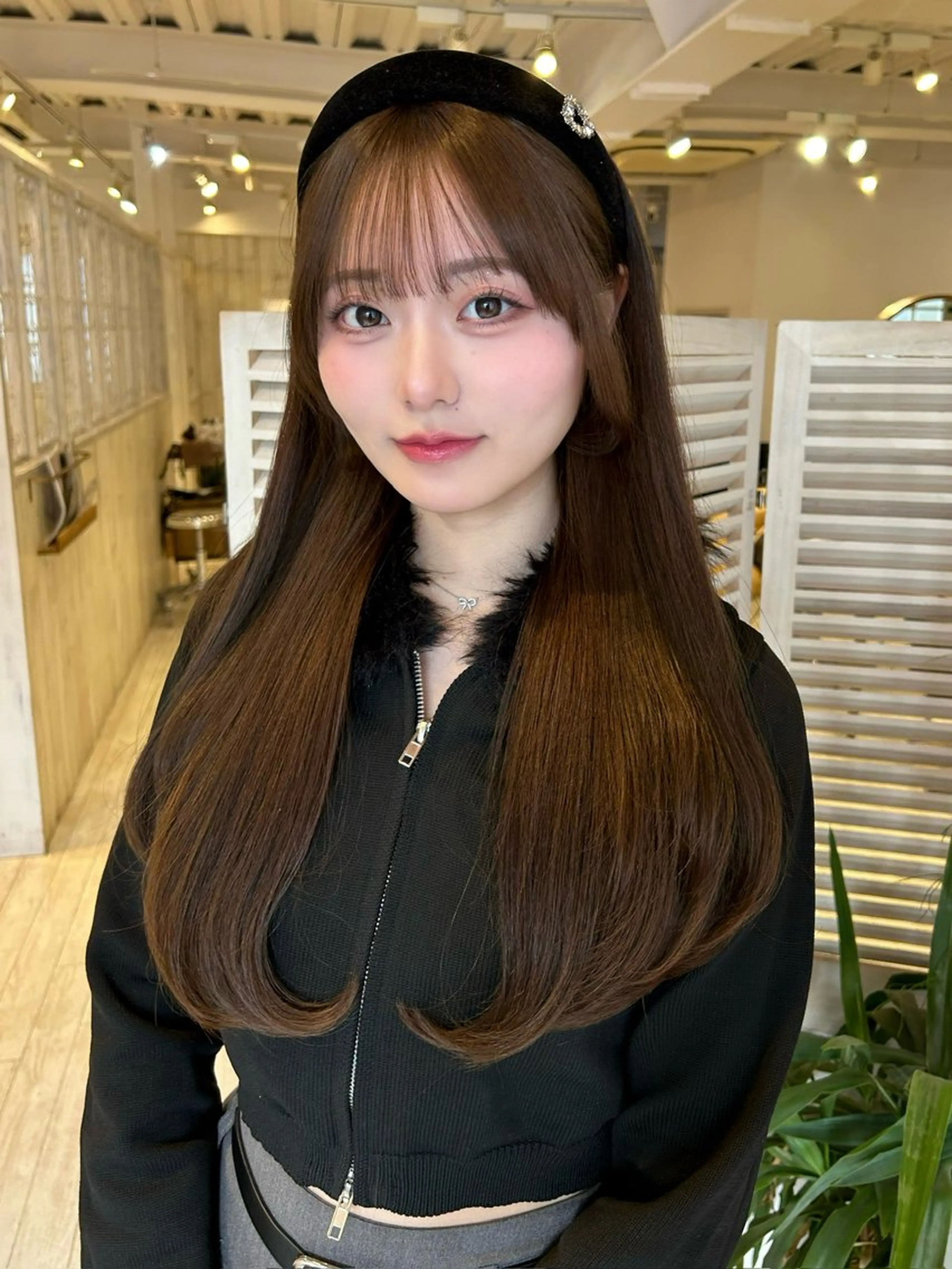 ロング ヘアカラー トリートメント カットモデル募集中 🎀美帆のヘアスタイル