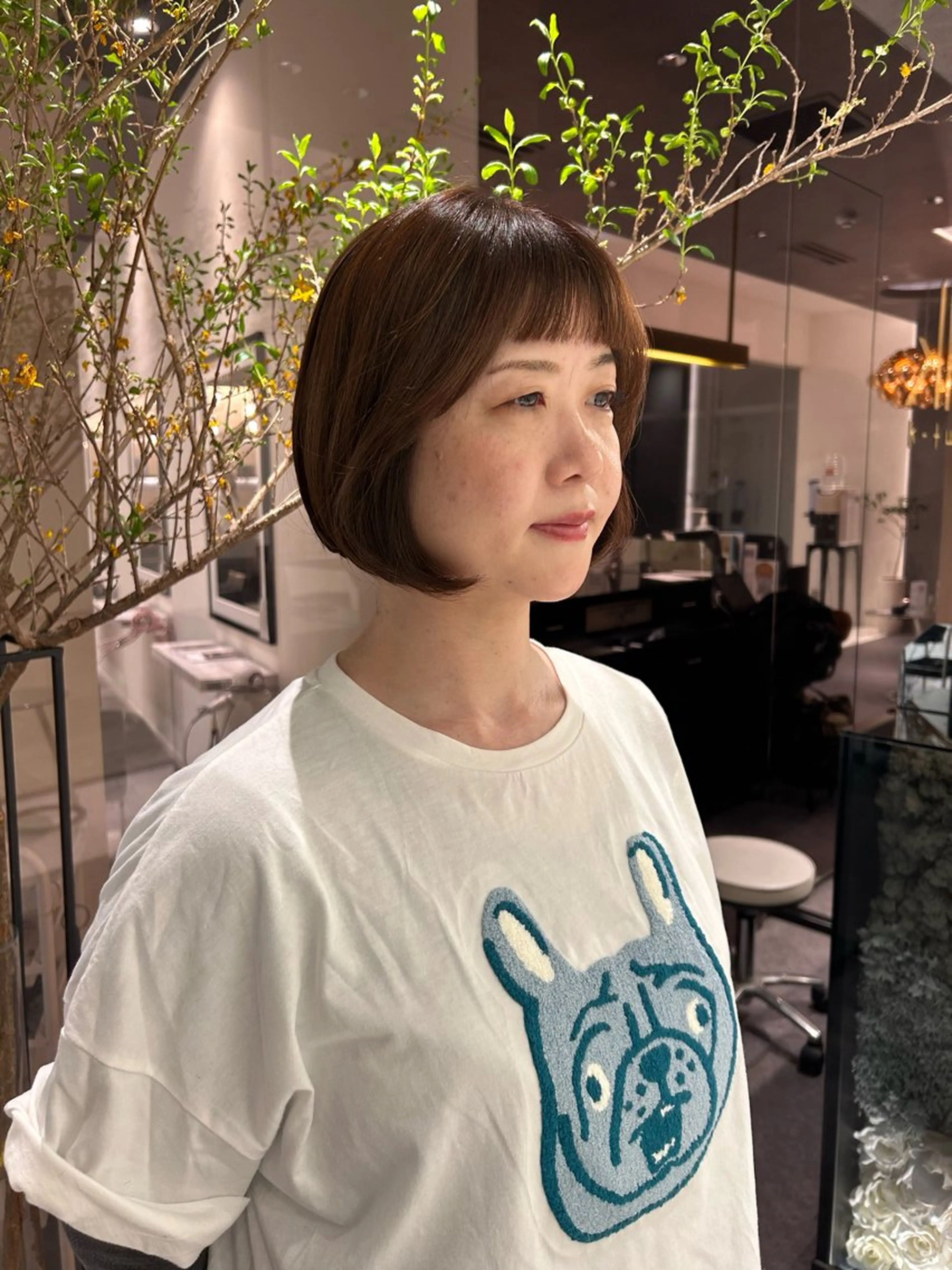 ショート 中原 優美のヘアスタイル