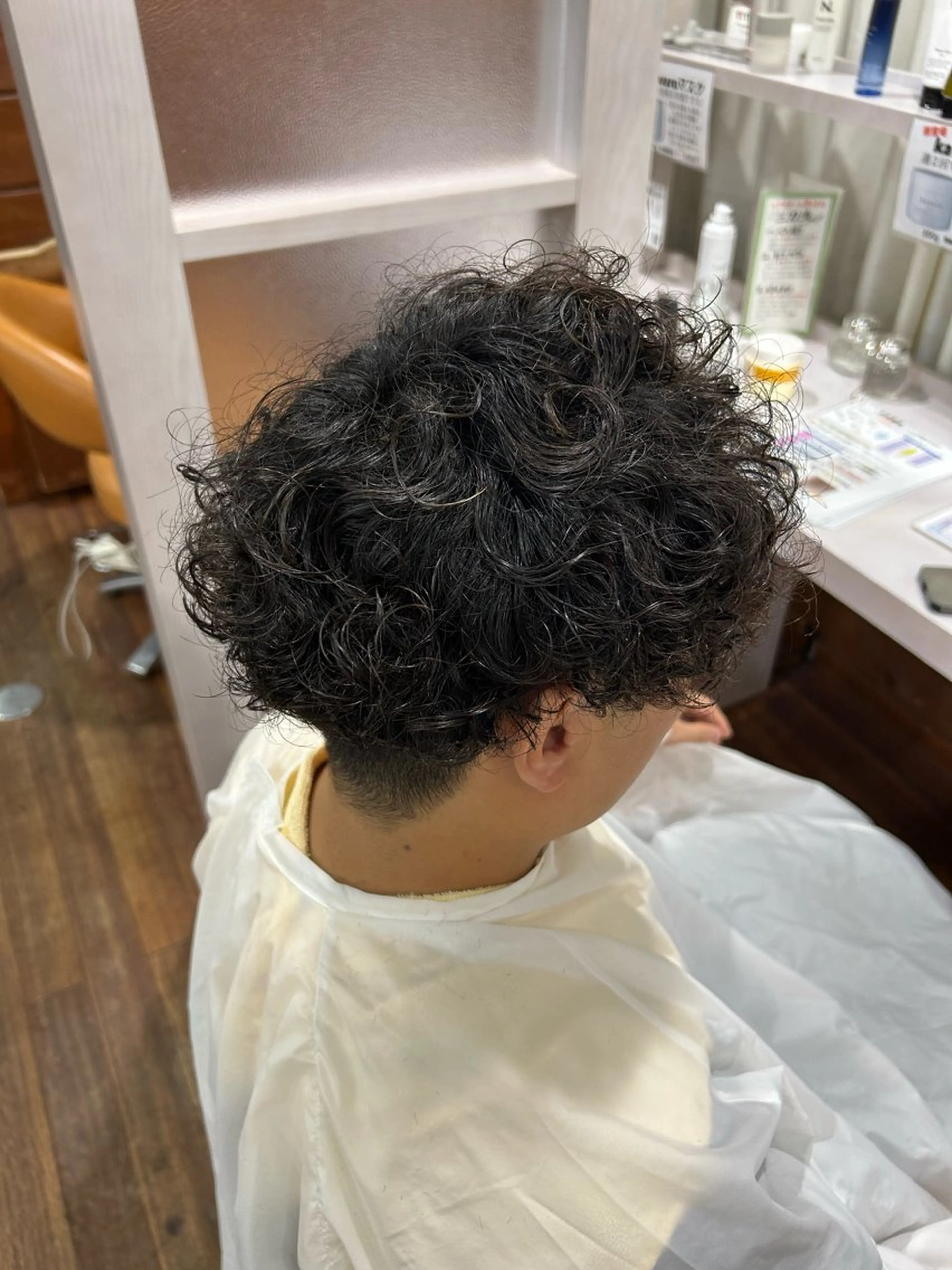 パーマ メンズ 古澤 優香のヘアスタイル