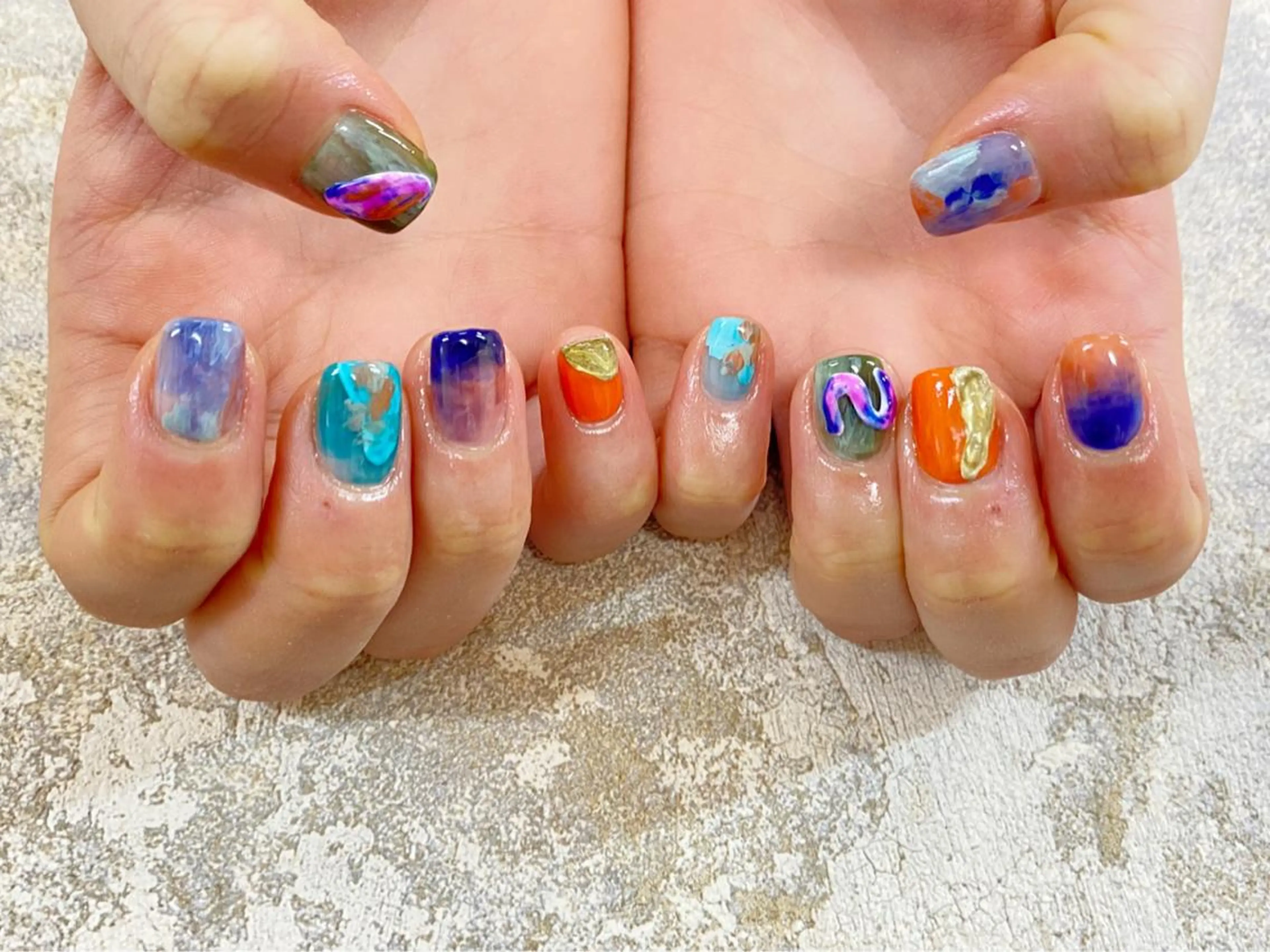 ネイル UP yuriのネイルデザイン