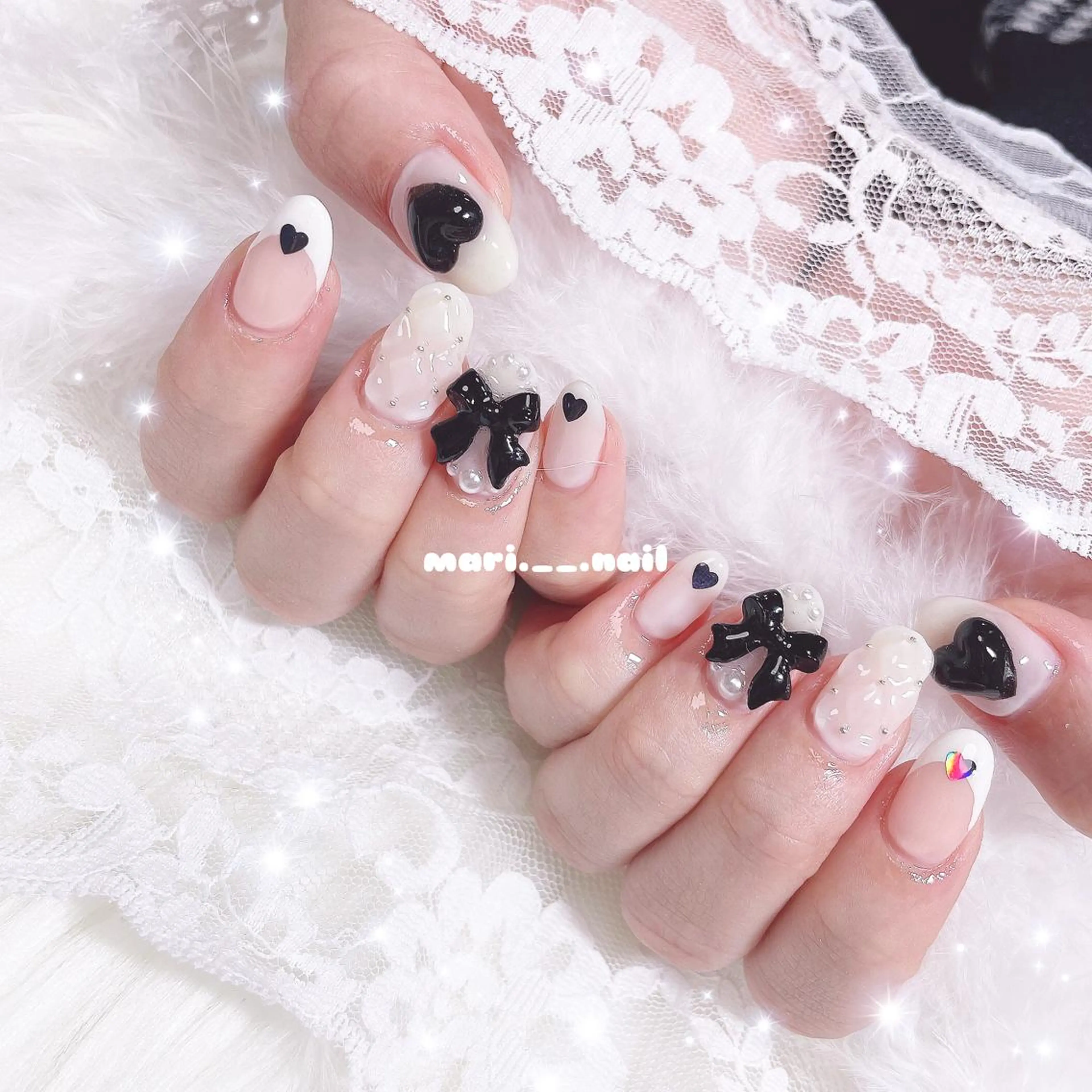 ネイル 🎀 Mayu 🎀痛ネイルのネイルデザイン