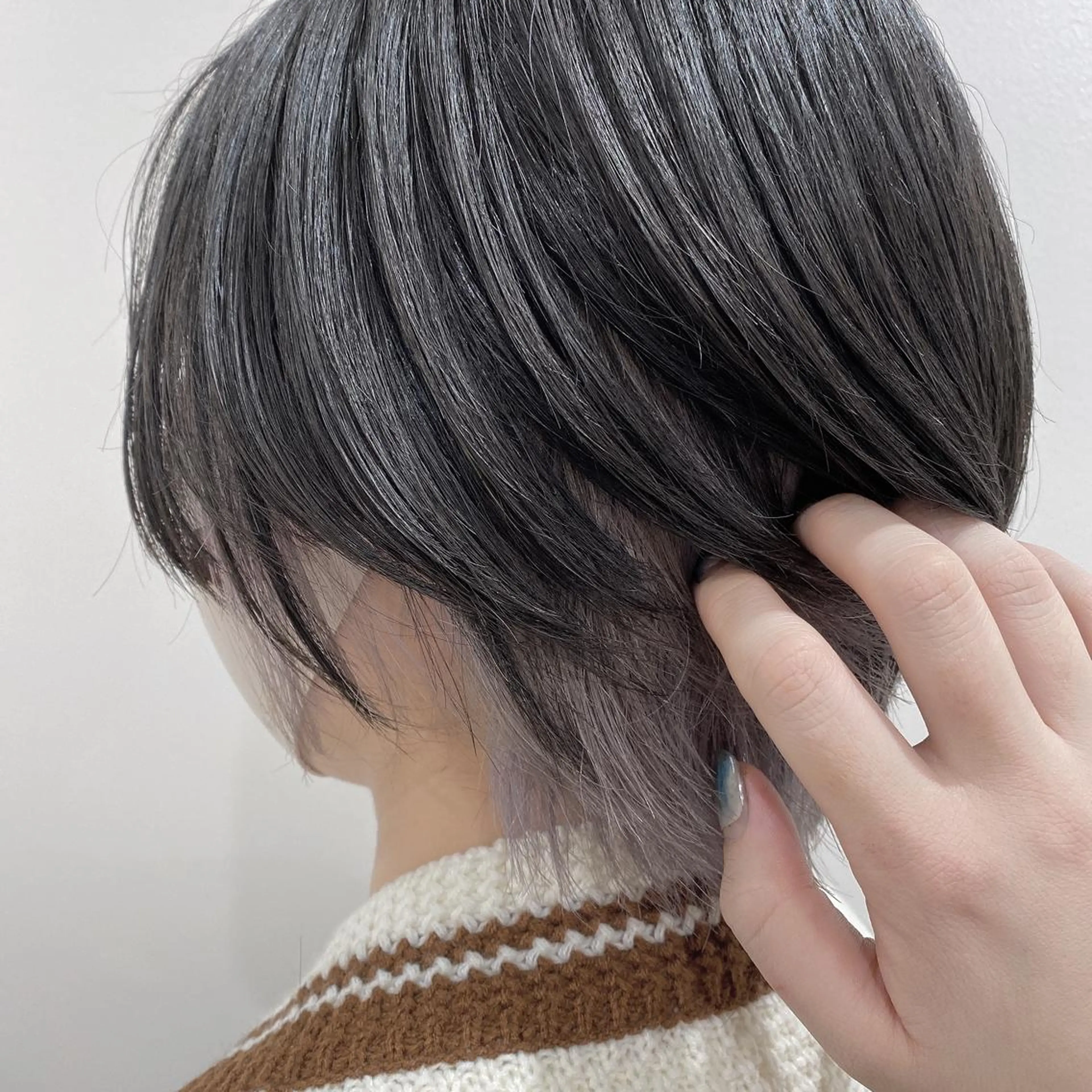 ショート カラー マンツーマン女性 美容師 奏のヘアスタイル