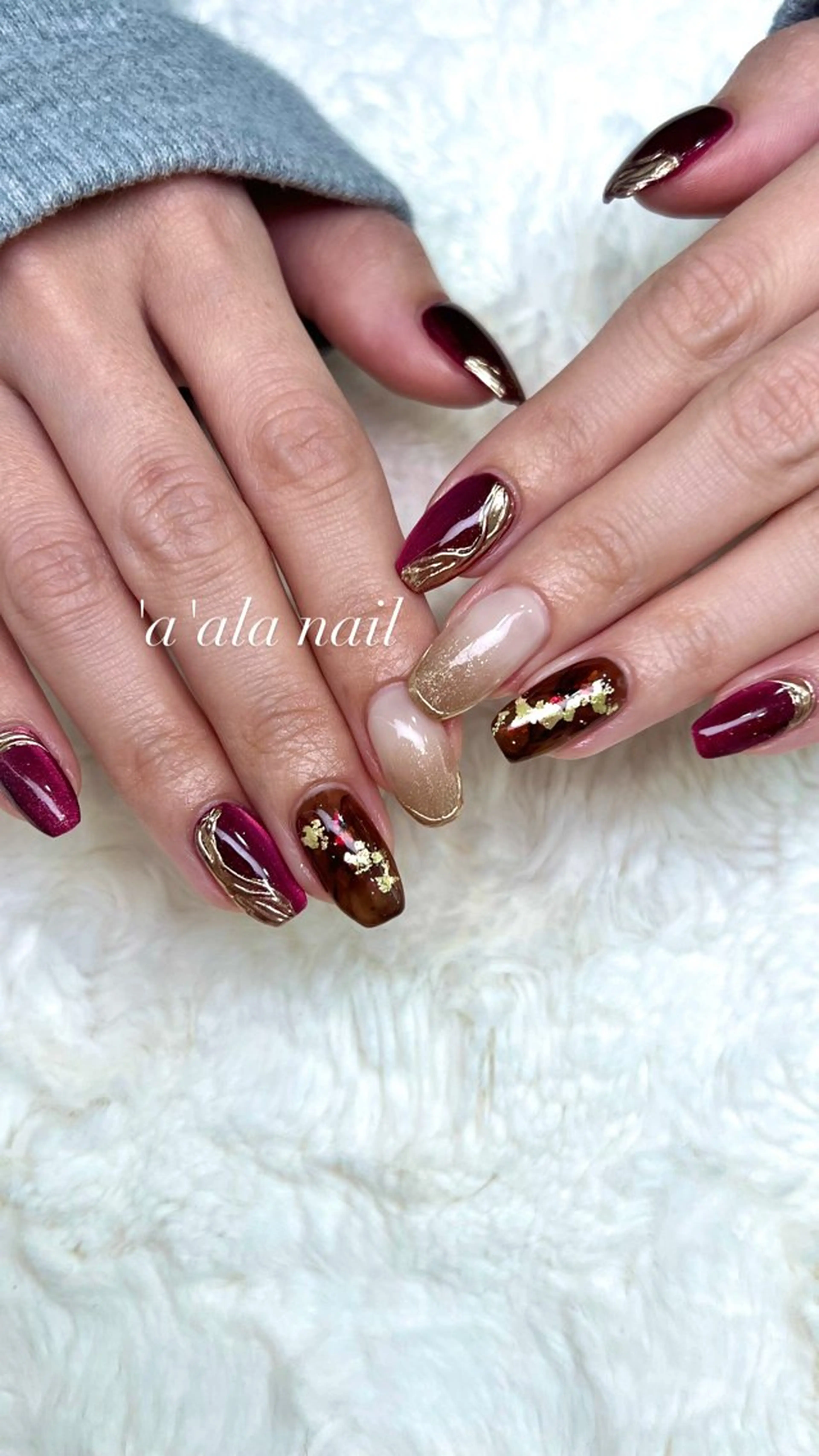 ネイル 'a'ala nailのネイルデザイン