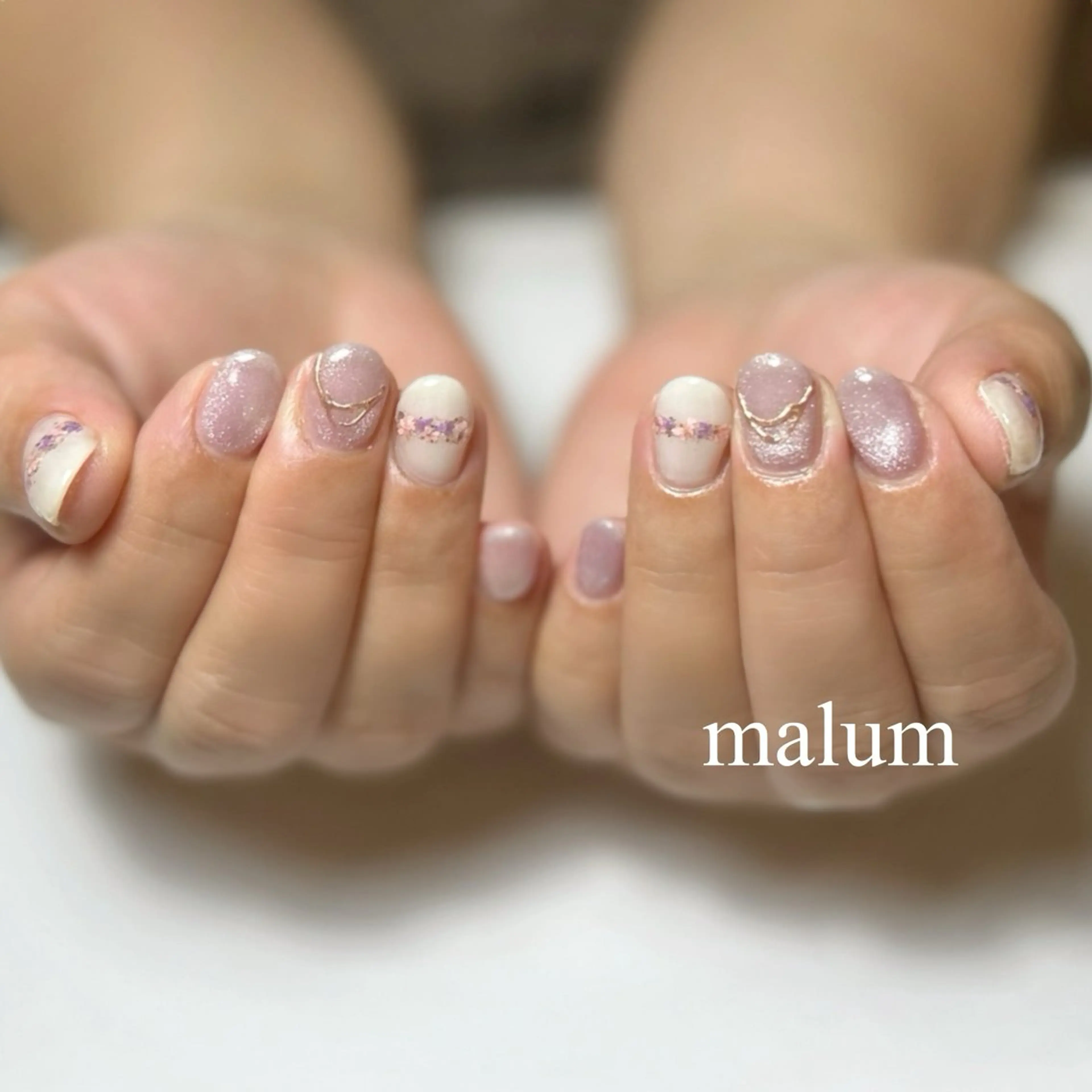 ネイル ハンドネイル malum nailのネイルデザイン
