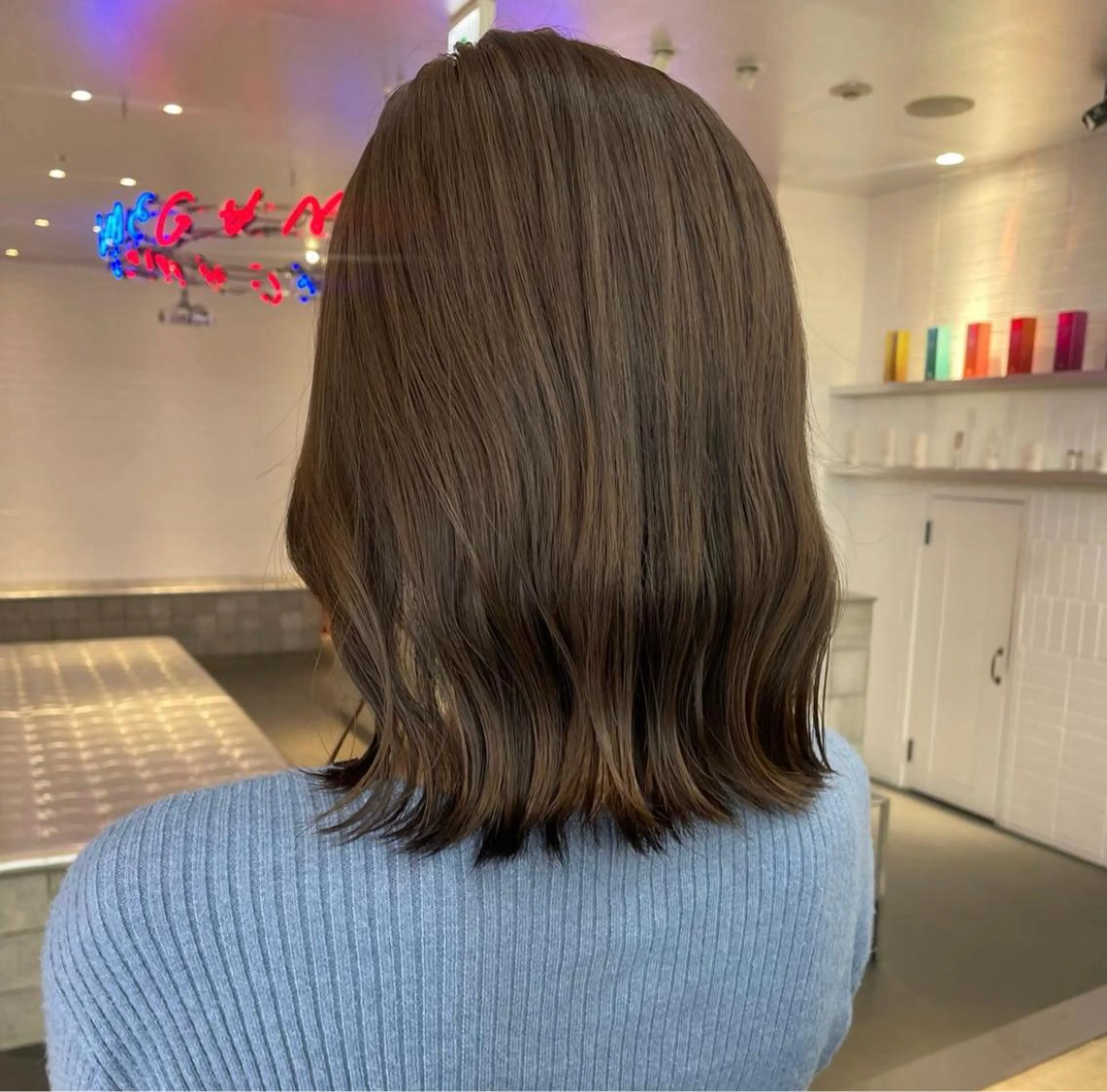 カラー ヘアカラー トリートメント Je suis heureuse Miel所属・🐩艶カラー/ chisato🌙のヘアスタイル