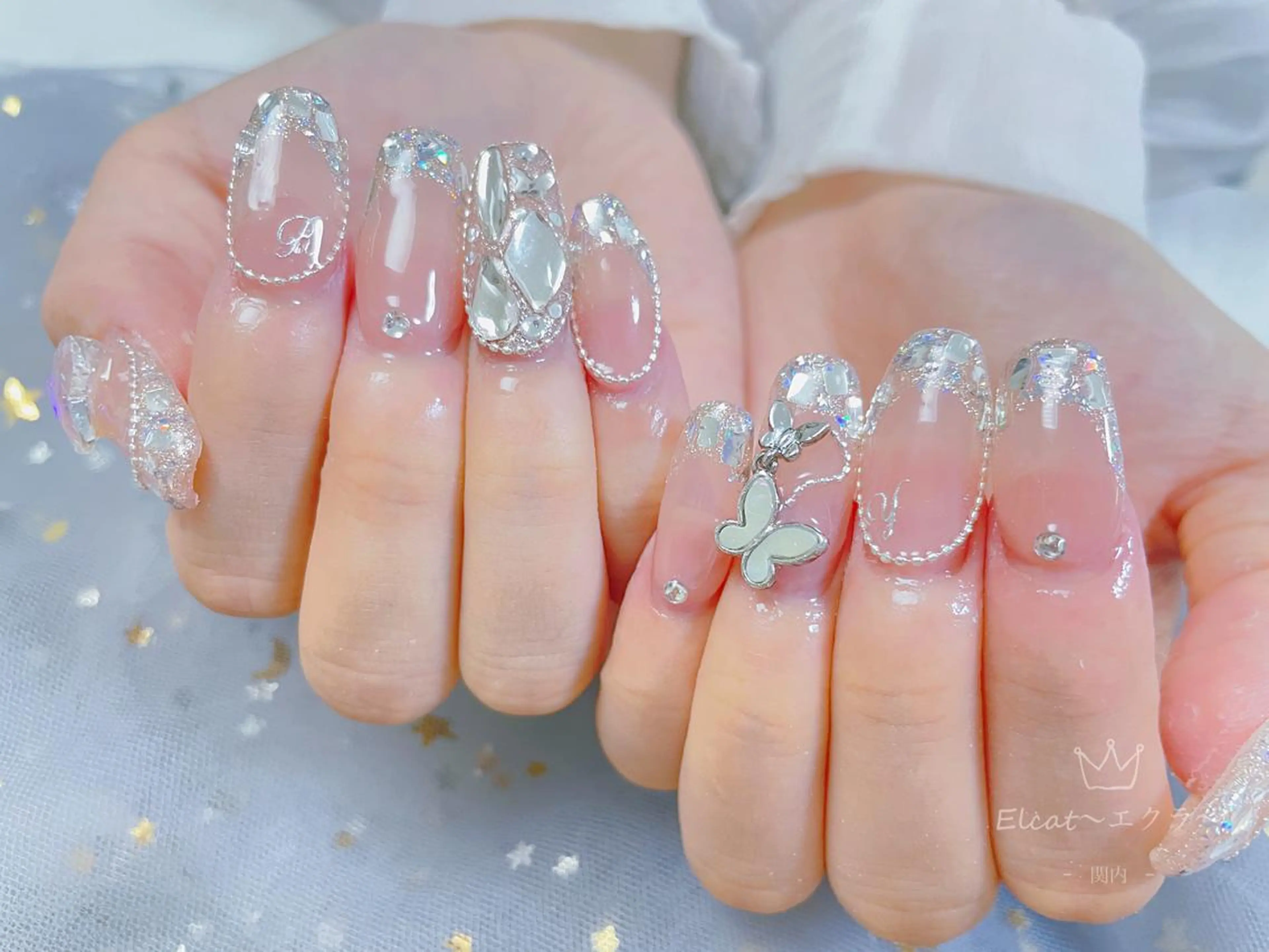 ネイル ハンドネイル ネイルサロンエクラ 🫧Shizukaのネイルデザイン