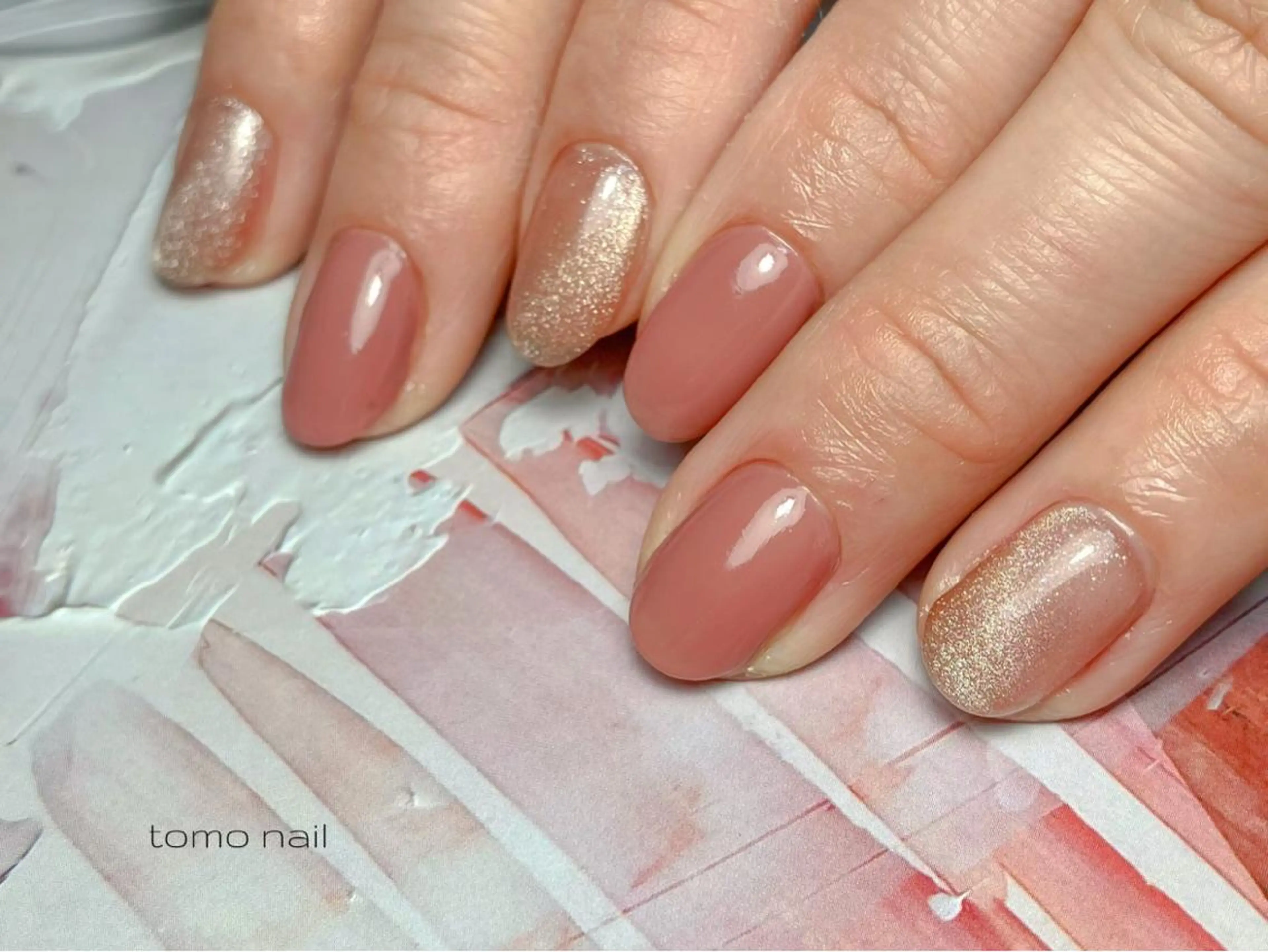 ネイル ハンドネイル Private nail salon Lune【リュヌ】所属・nail salon tomoのネイルデザイン