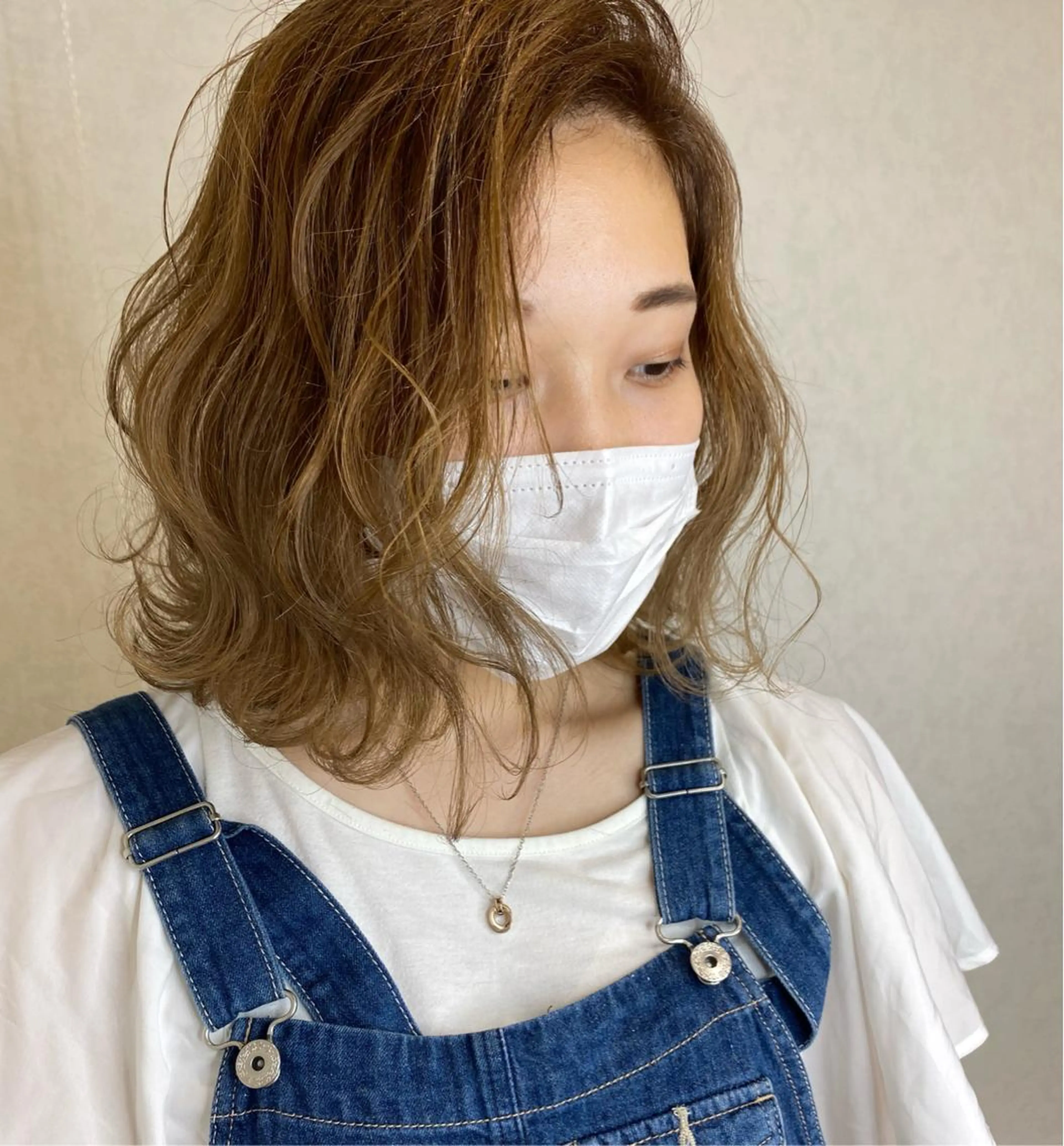 ミディアム カラー ムトウセイマ/艶髪 /艶ケアWブリーチのヘアスタイル