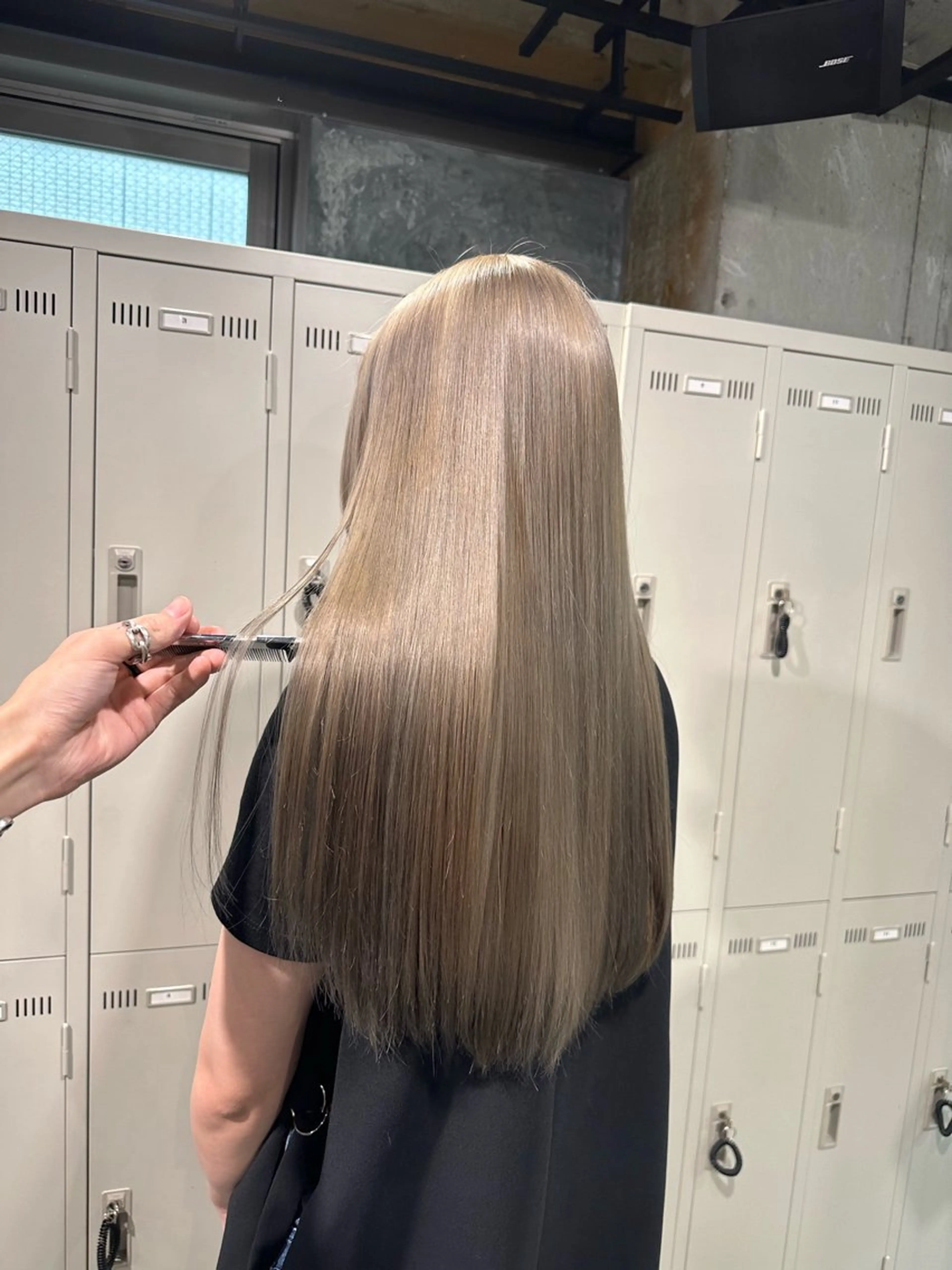 ロング カラー IS所属・横浜美容室/透明感 カラー/レイヤーのヘアスタイル