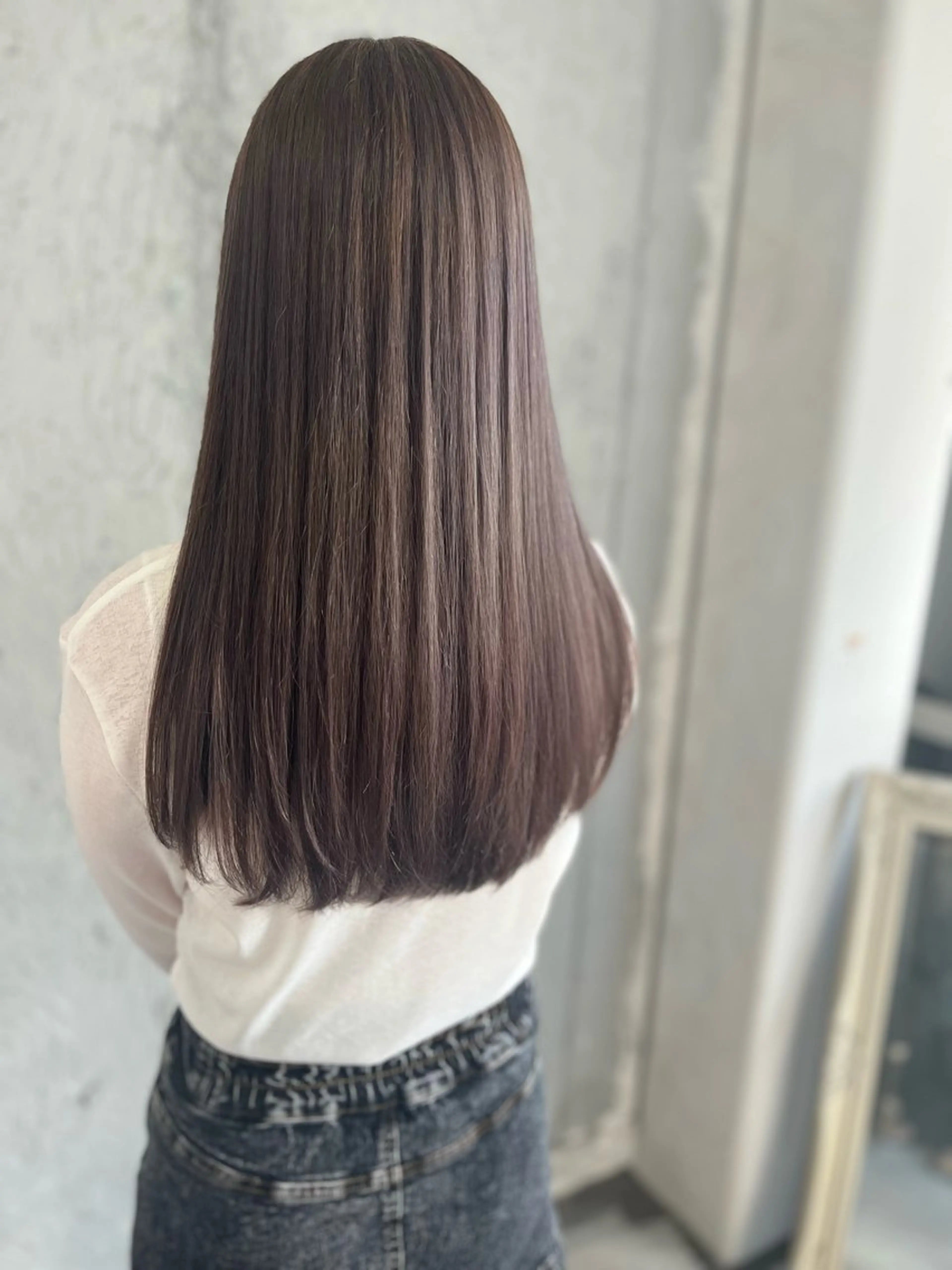 ロング カラー ヘアカラー Mariana雛/ 西大分/ハイライトのヘアスタイル