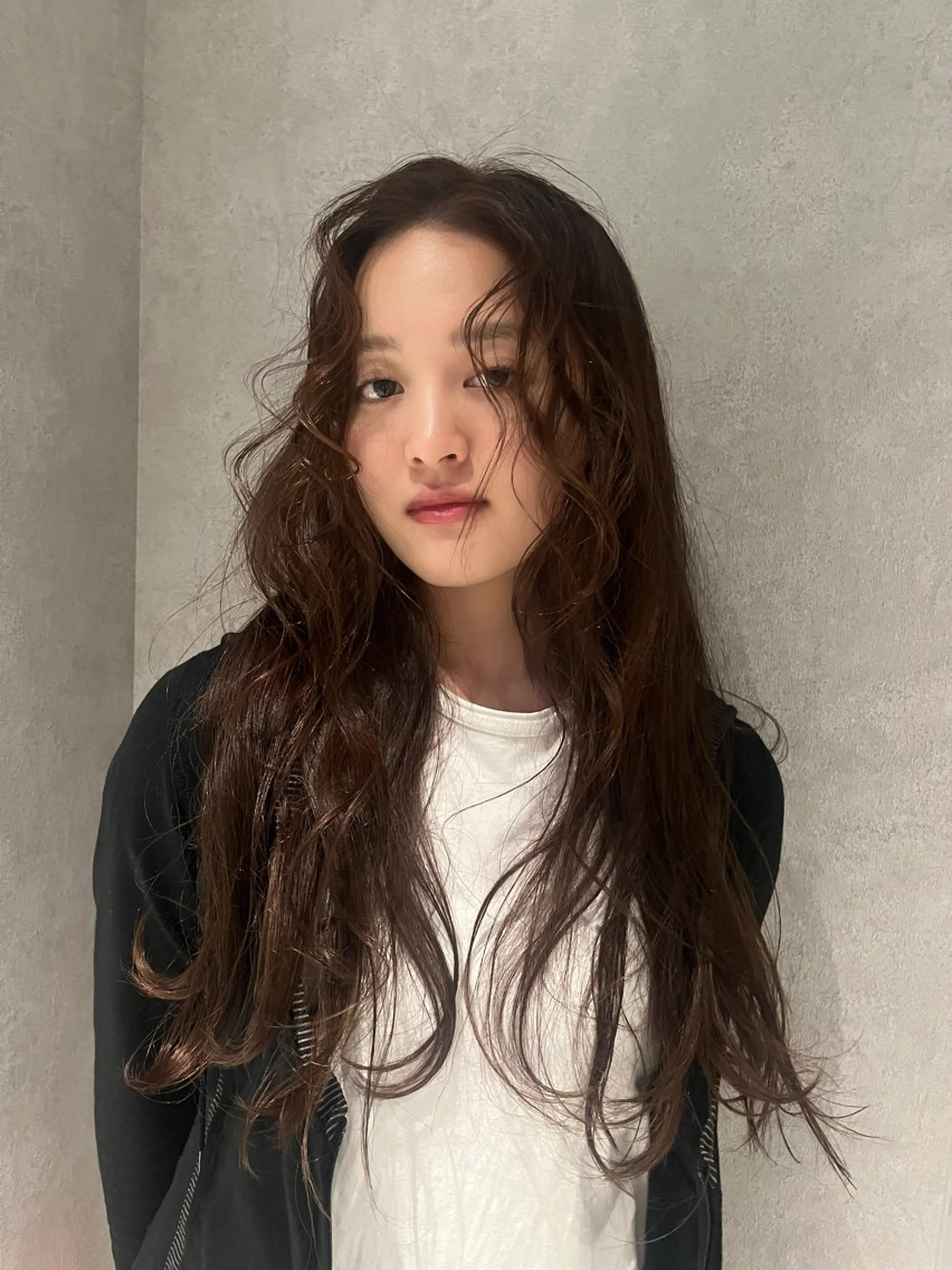 【カラー毛でも艶髪に！】ワンカラー+ケアトリートメントの写真