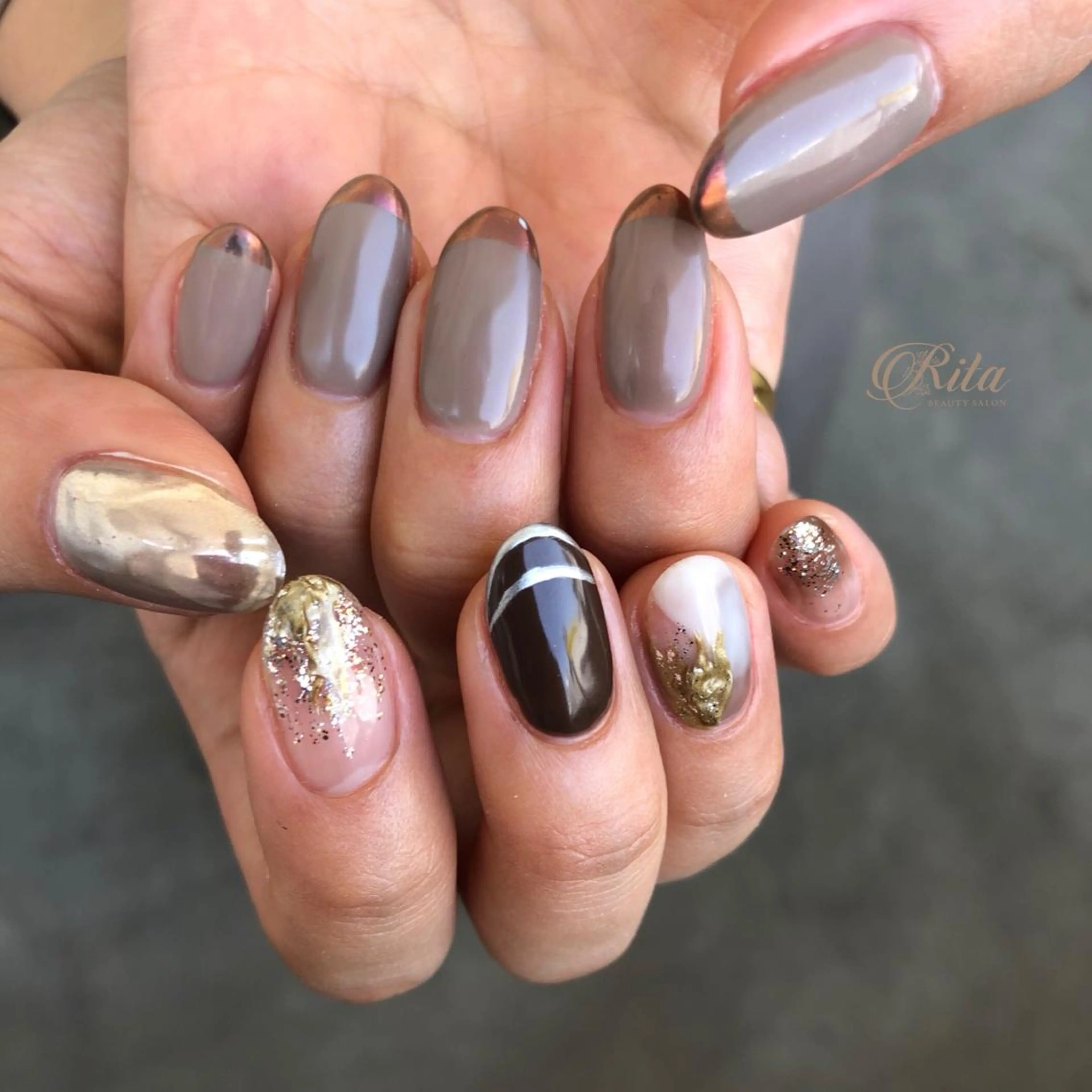 ネイル Rio 𓍼のネイルデザイン