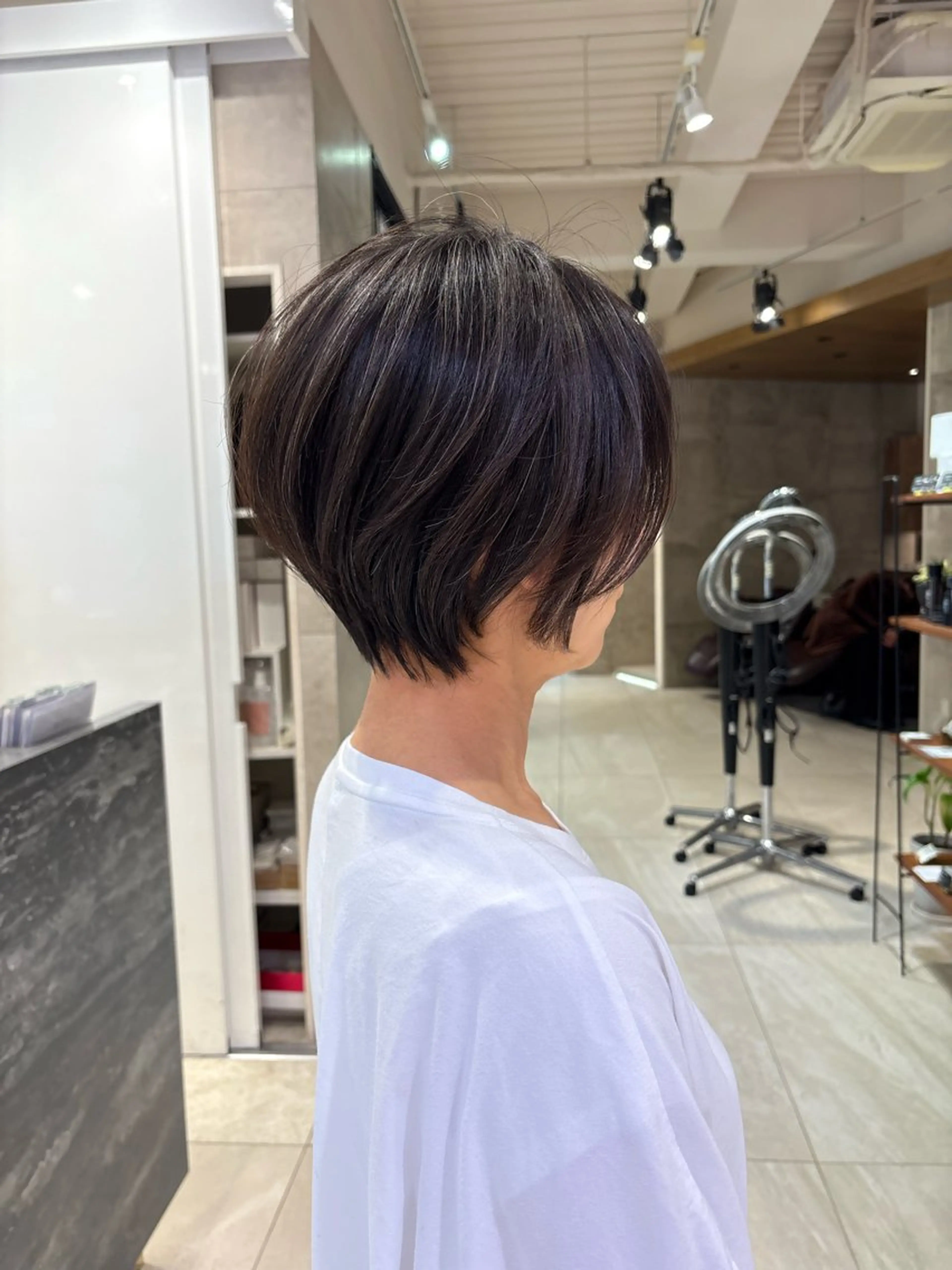 ショート カラー カット ヘアカラー 高橋 佳愛のヘアスタイル