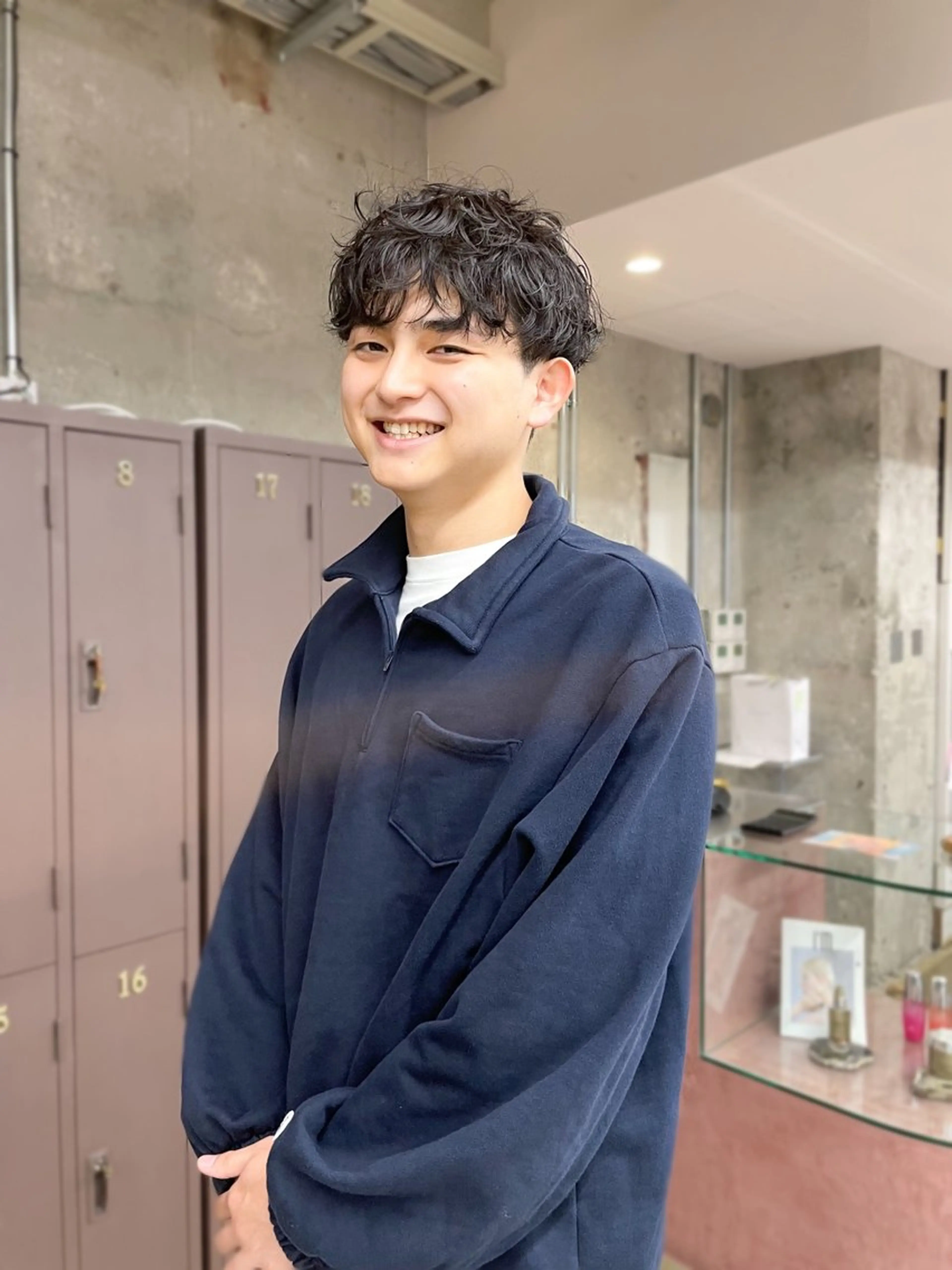 パーマ メンズ メンズパーマ/ 山口大輝のヘアスタイル