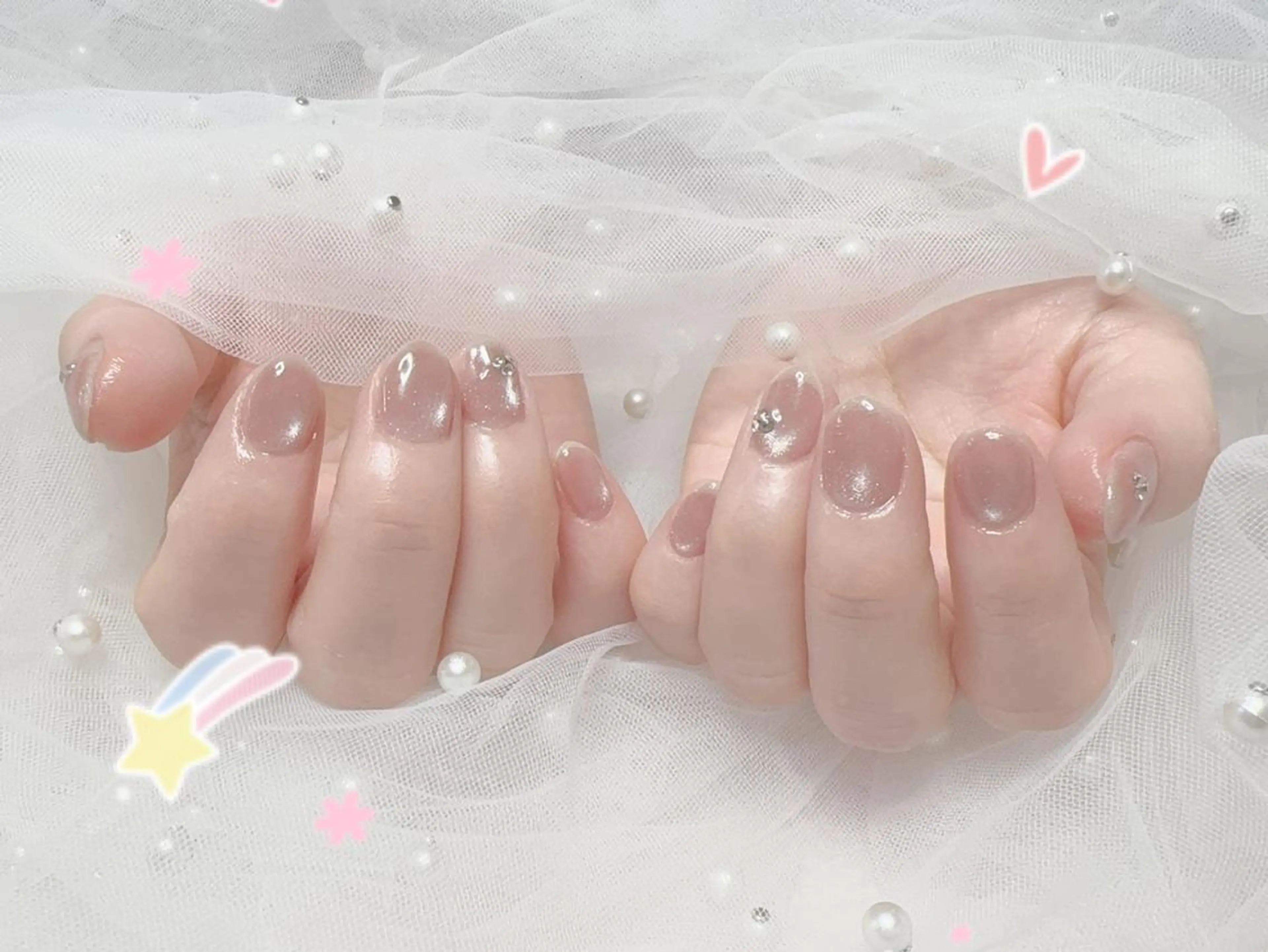 ネイル ハンドネイル 🎀シズカ nail🎀のネイルデザイン