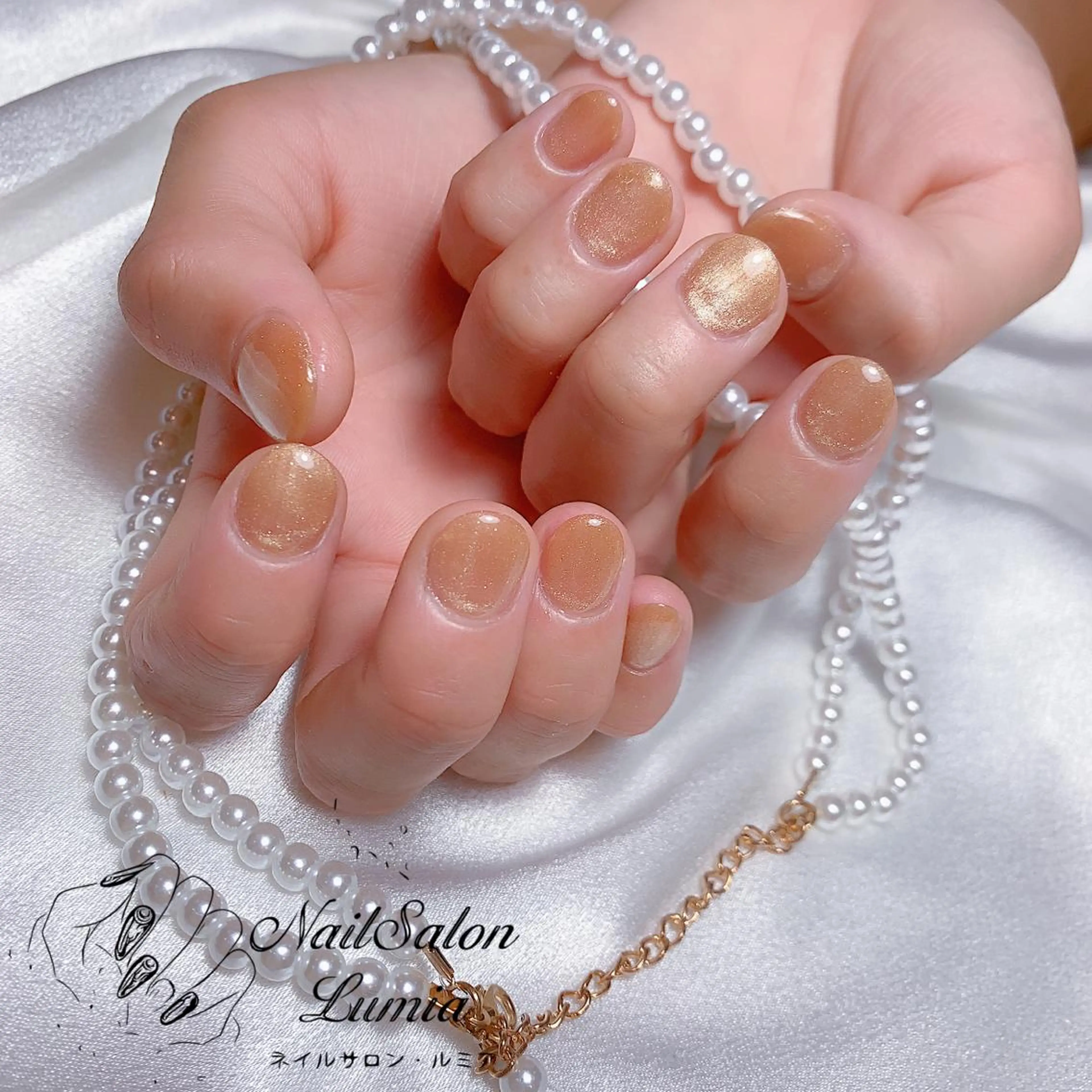 ネイル ハンドネイル ネイルサロン ルミア Lumia 店長のネイルデザイン