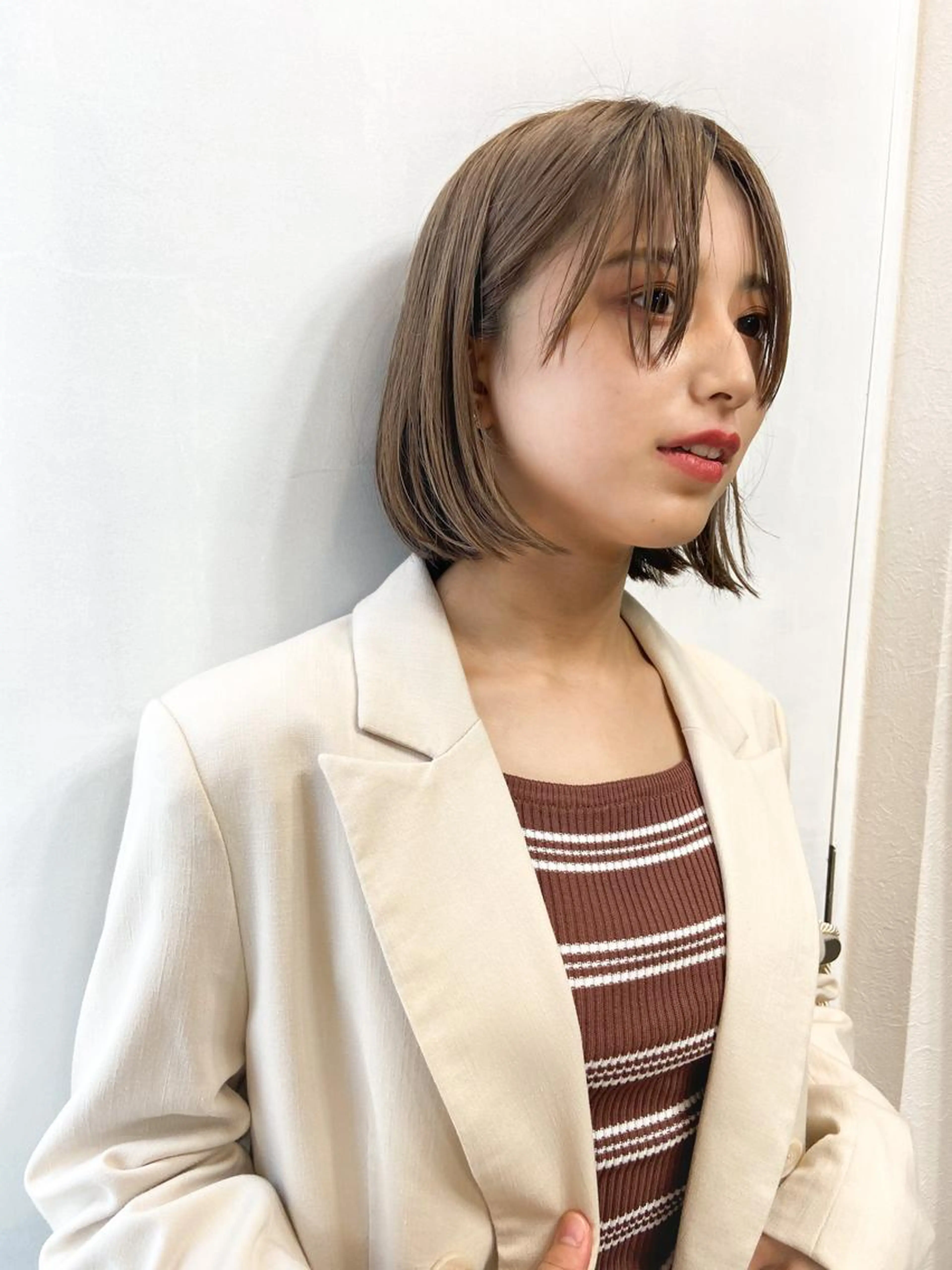 【似合わせ小顔カット】自分自身に似合う髪型が分からない方お任せ下さい🌿クイックトリートメント付き(レイヤーカットok)の写真