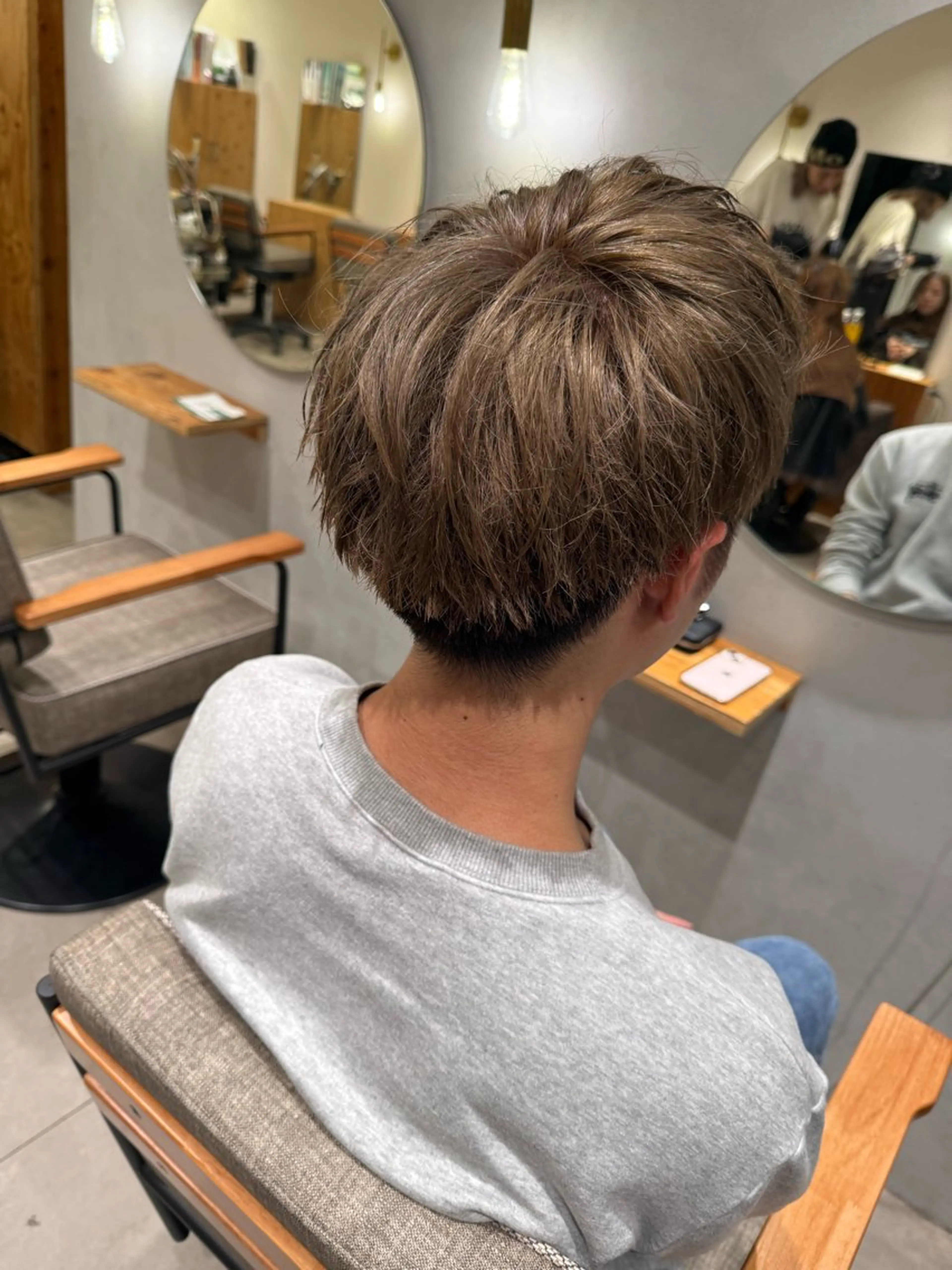 メンズ ヘアカラー enn 天王寺所属・松平 拓巳のヘアスタイル